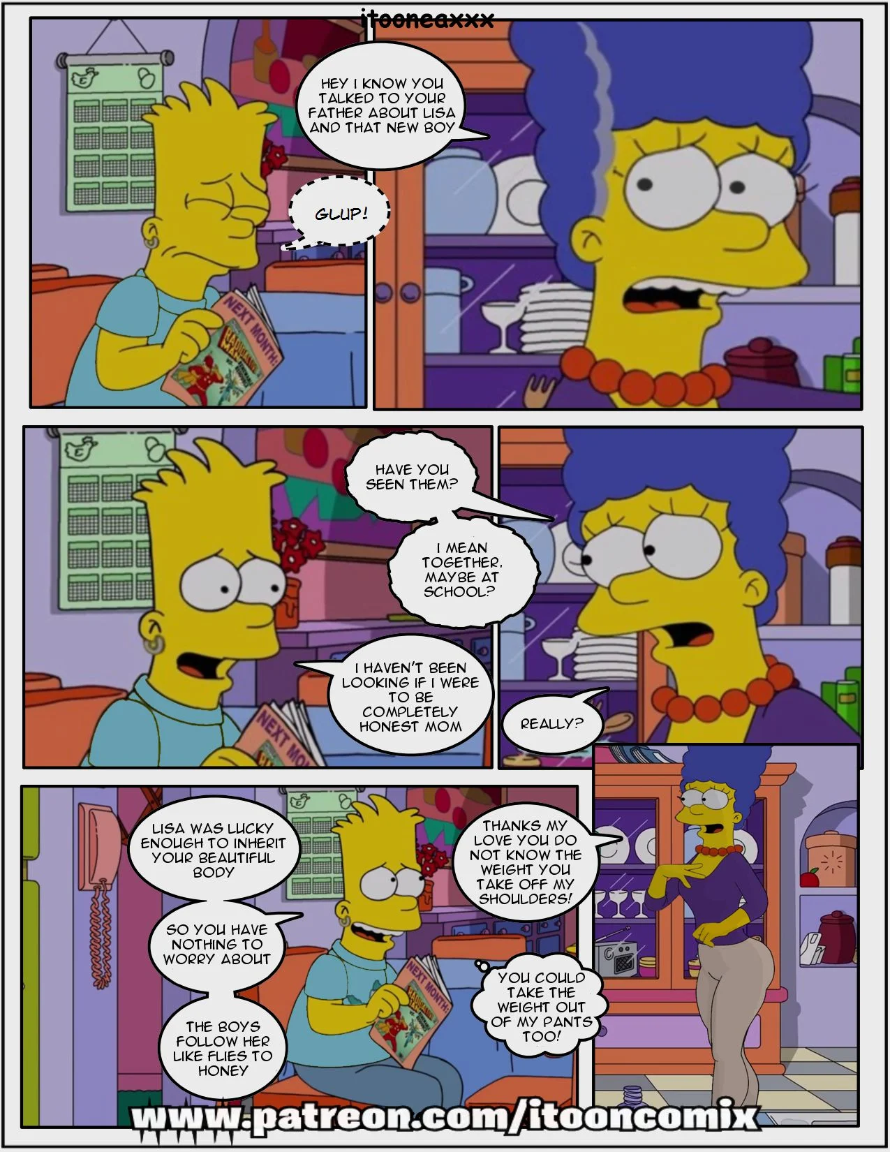 The Simpsons Porn Comics Series, 1.1 Affinity 1 - Eng, page 13 of 31