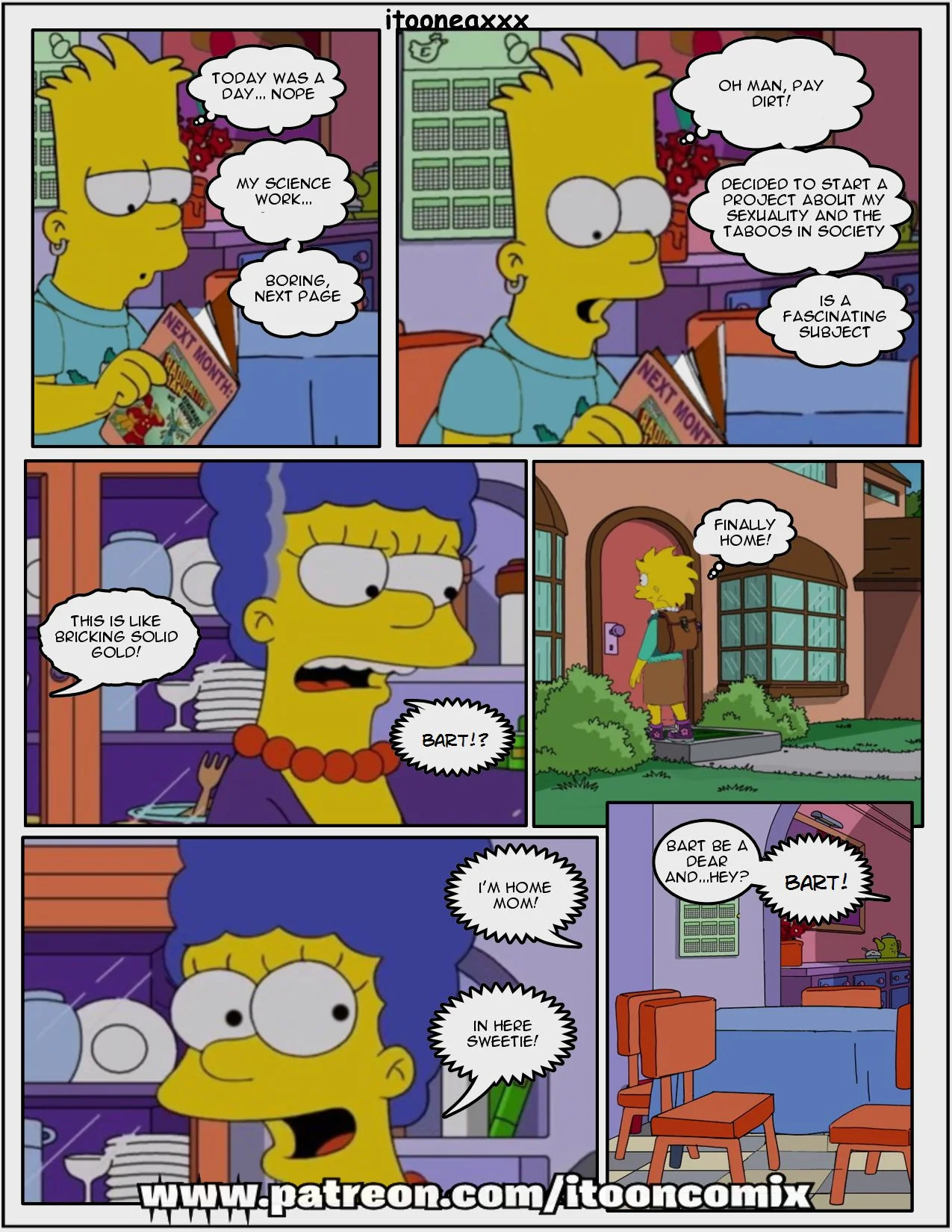 The Simpsons Porn Comics Series, 1.1 Affinity 1 - Eng, page 14 of 31