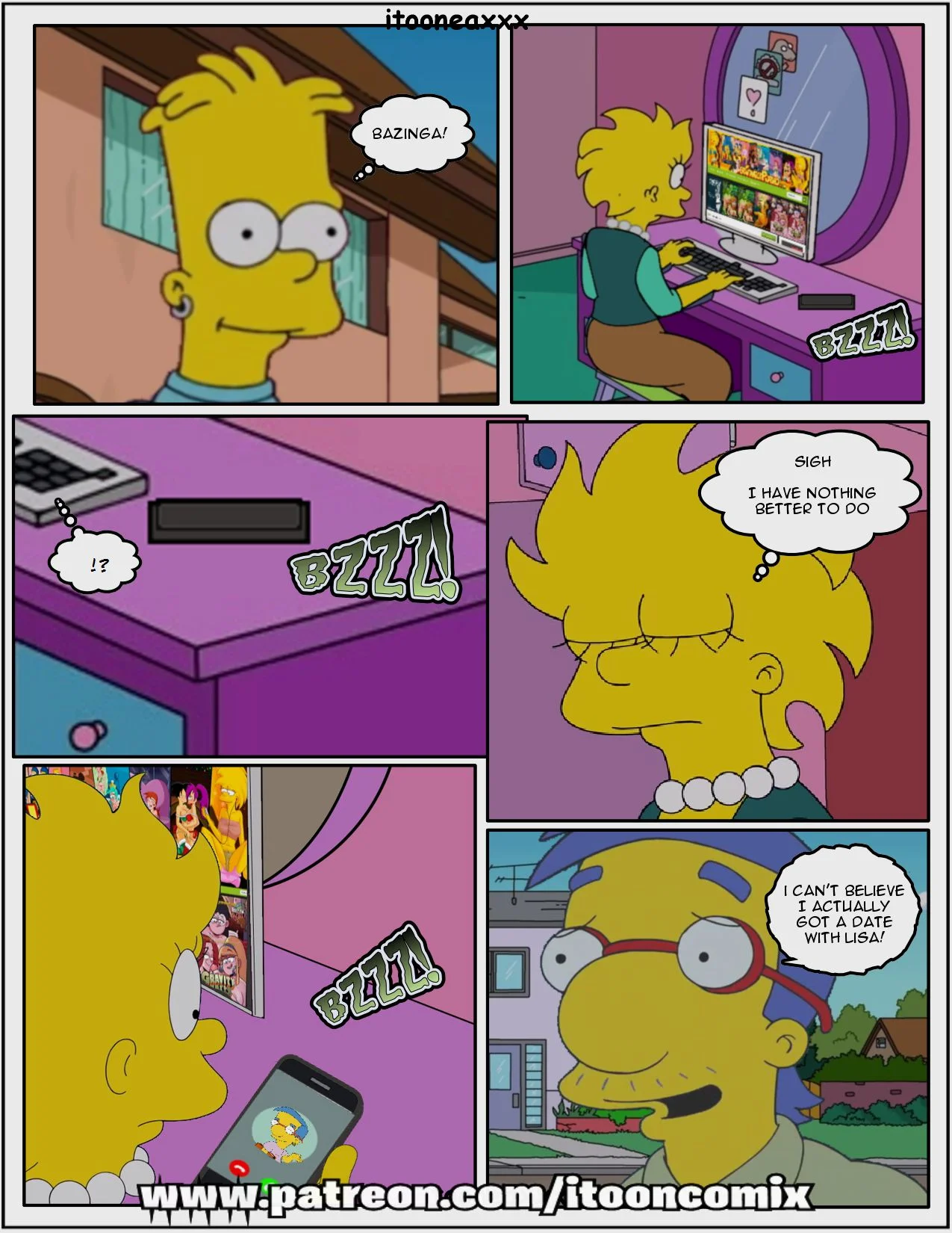 The Simpsons Porn Comics Series, 1.1 Affinity 1 - Eng, page 22 of 31
