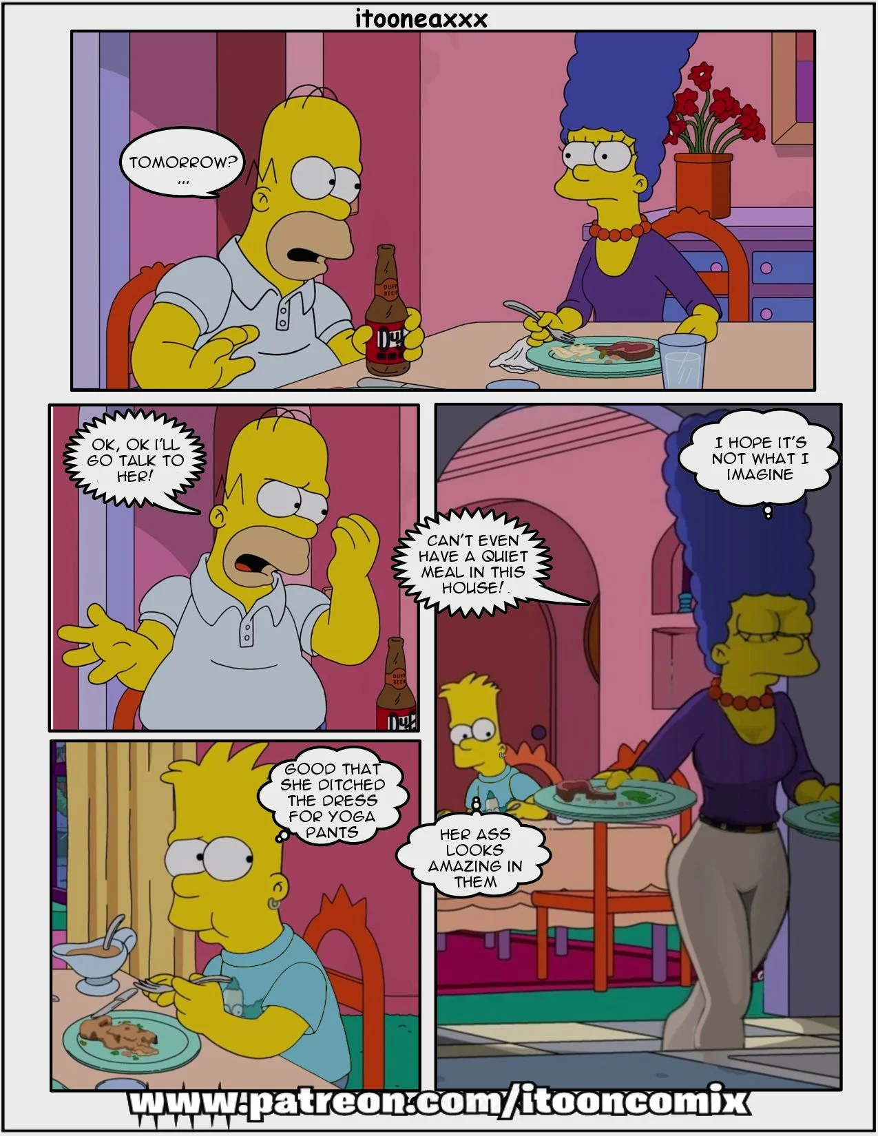 The Simpsons Porn Comics Series, 1.1 Affinity 1 - Eng, page 5 of 31