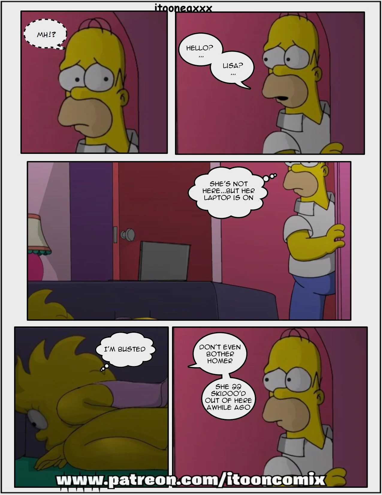 The Simpsons Porn Comics Series, 1.1 Affinity 1 - Eng, page 7 of 31