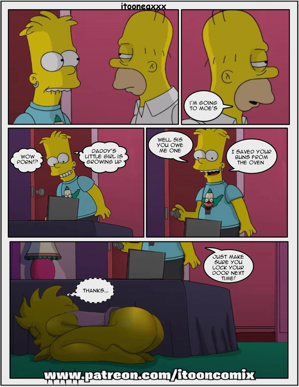 The Simpsons Porn Comics Series, 1.1 Affinity 1 - Eng, page 9 of 31
