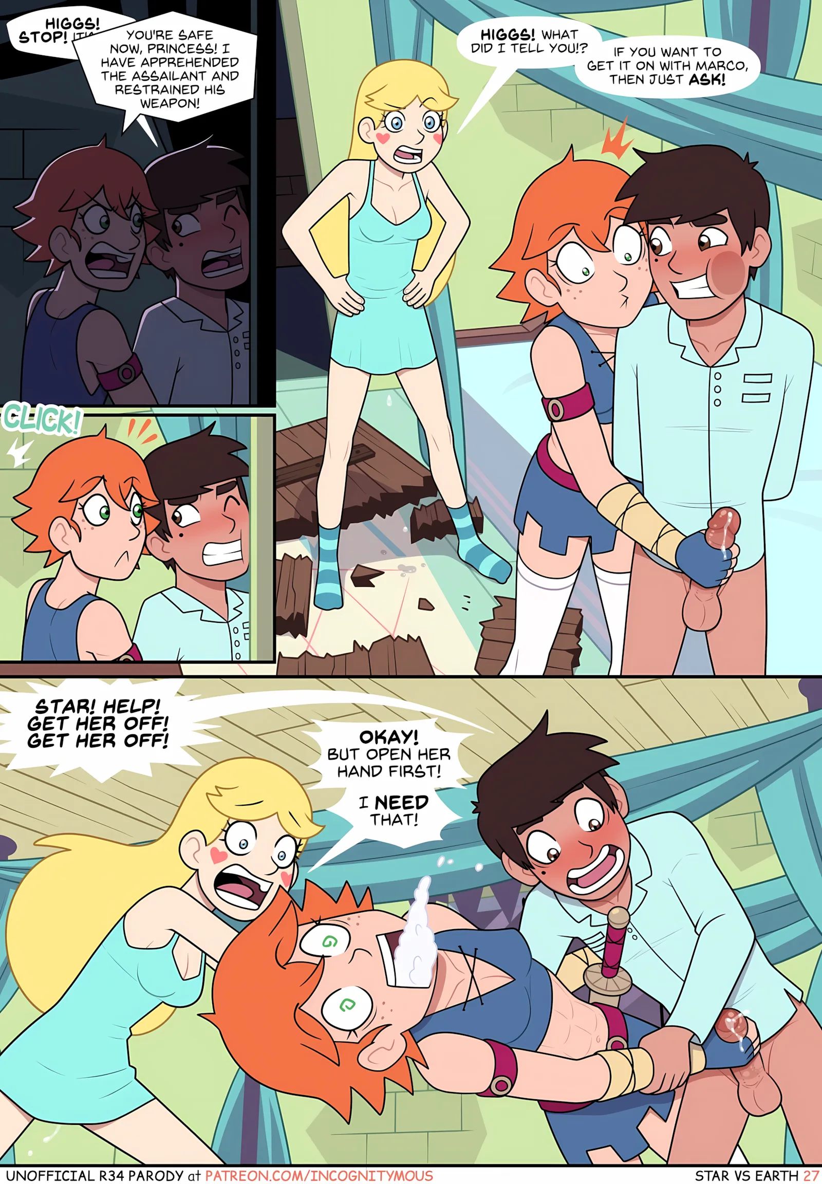 Star vs. Earth (Star VS. The Forces Of Evil) [Incognitymous], 1 . Star vs. Earth - Chapter 1 (Star VS. The Forces Of Evil), page 27 of 33