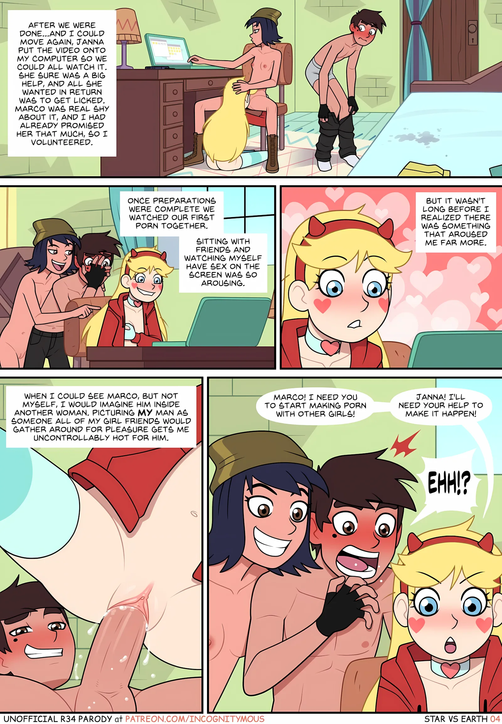 Star vs. Earth (Star VS. The Forces Of Evil) [Incognitymous], 1 . Star vs. Earth - Chapter 1 (Star VS. The Forces Of Evil), page 4 of 33