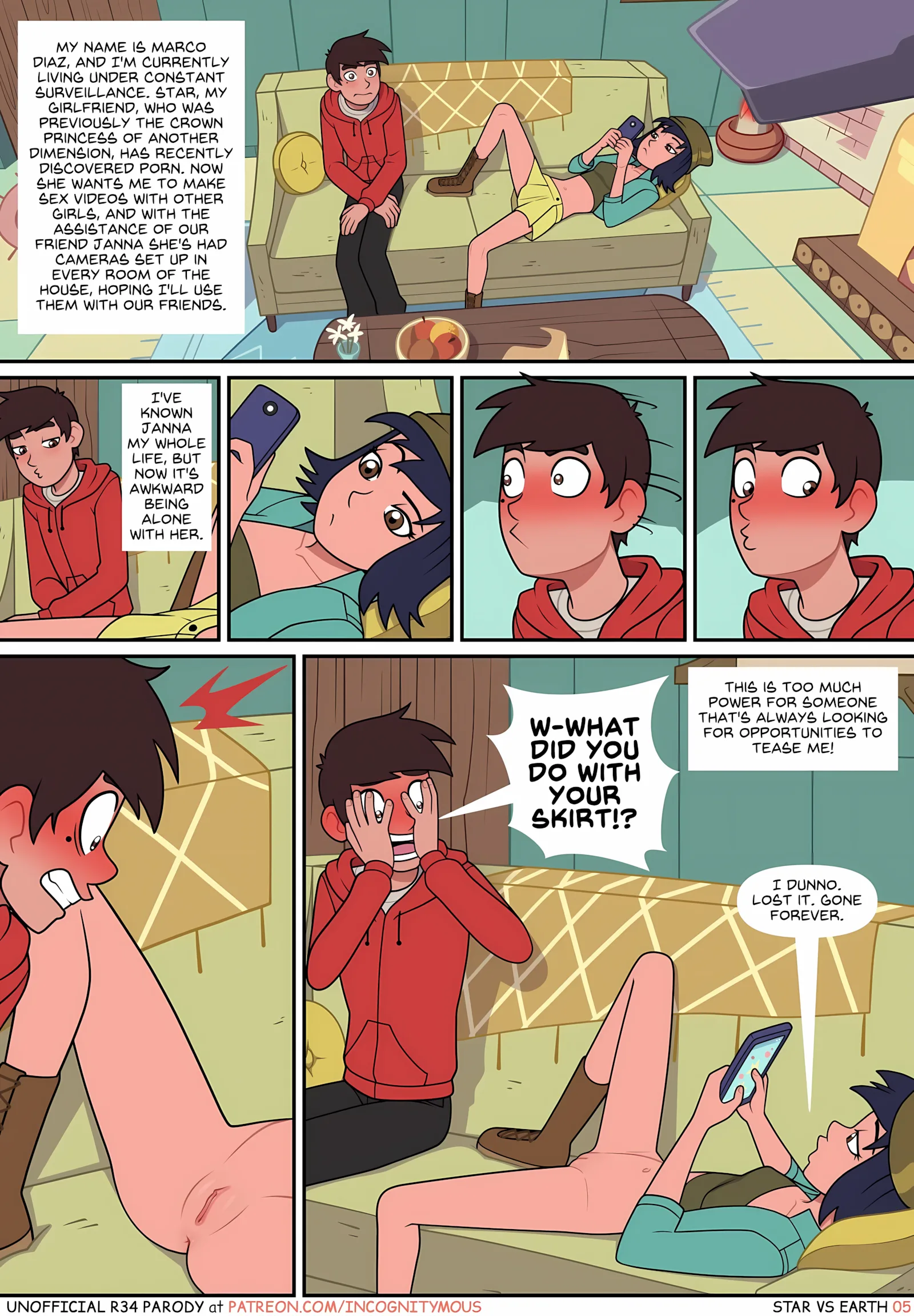 Star vs. Earth (Star VS. The Forces Of Evil) [Incognitymous], 1 . Star vs. Earth - Chapter 1 (Star VS. The Forces Of Evil), page 5 of 33