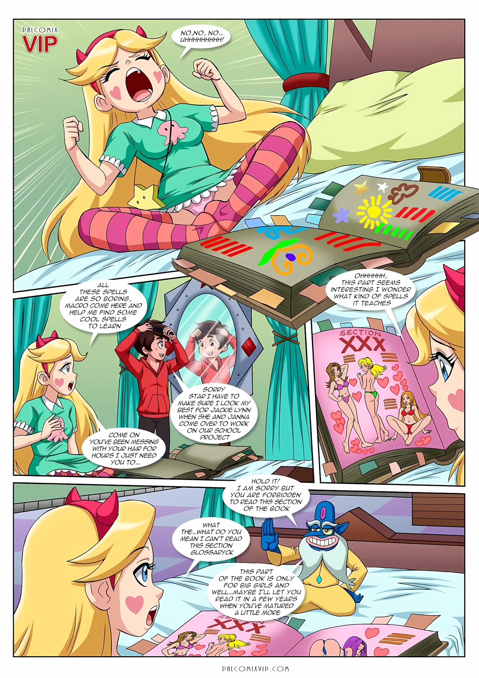 Star’s Magical Kamasutra (Star VS. The Forces Of Evil) [Palcomix], 1 . Star's Magical Kamasutra - (Star VS. The Forces Of Evil) [Palcomix], page 2 of 21