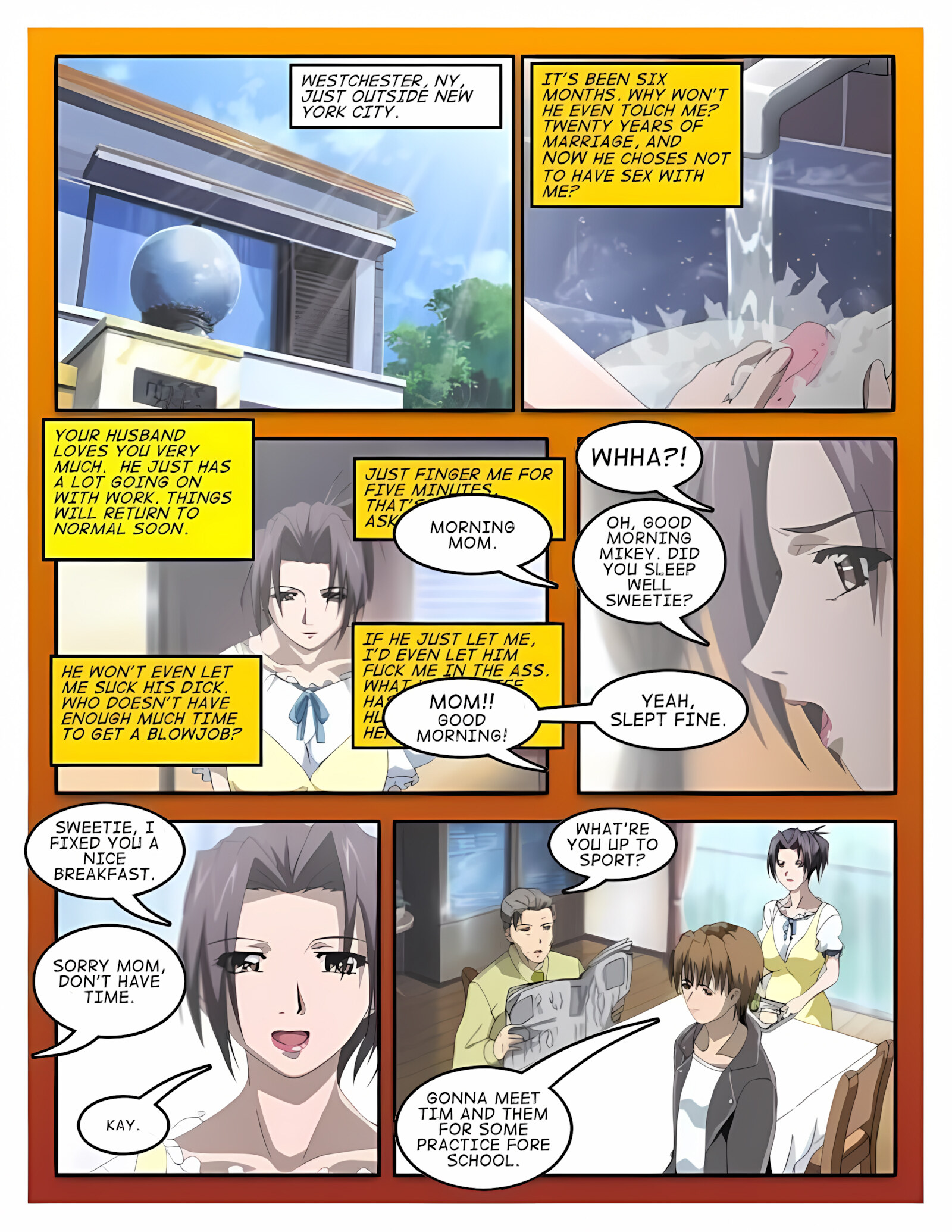 Submissive Mother, Submissive Mother 1, page 2 of 30