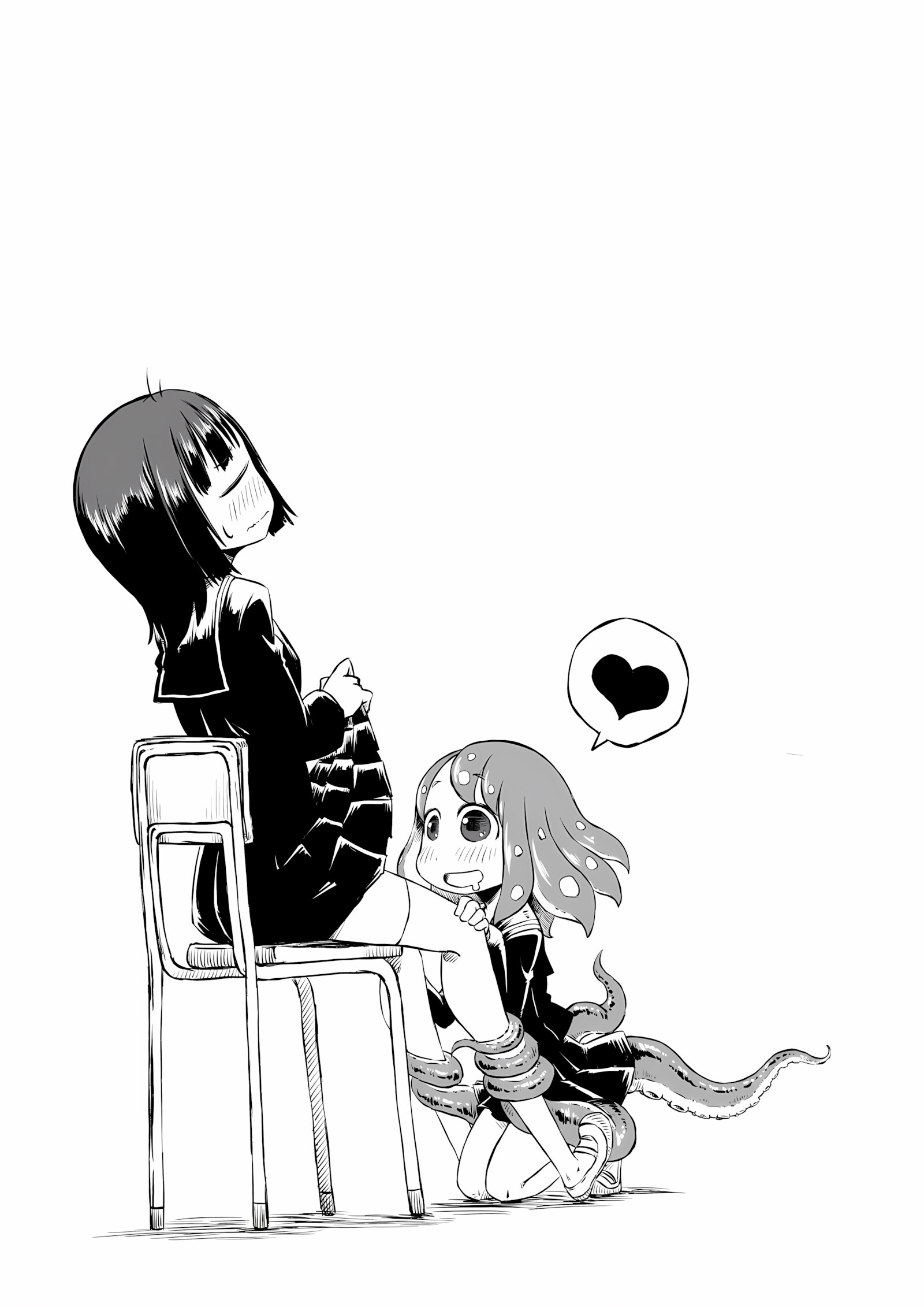 Tako Musume To Tangan Musume Ga XX Suru Dake. [Son], Tako Musume To Tangan Musume Ga XX Suru Dake., page 4 of 25