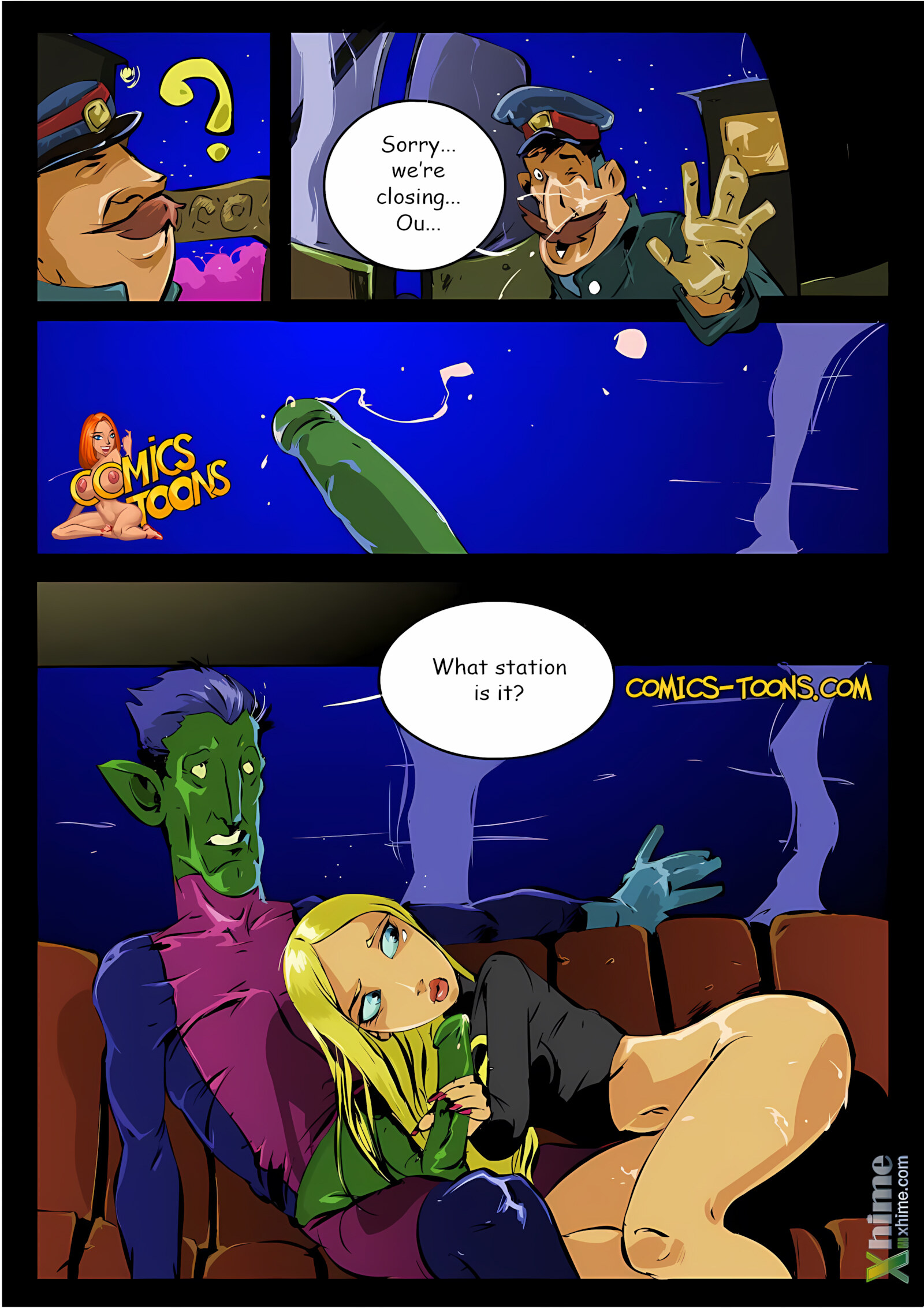 Terra and Beast Boy (Teen Titans) [Okunev], Terra and Beast Boy (Teen Titans), page 20 of 20