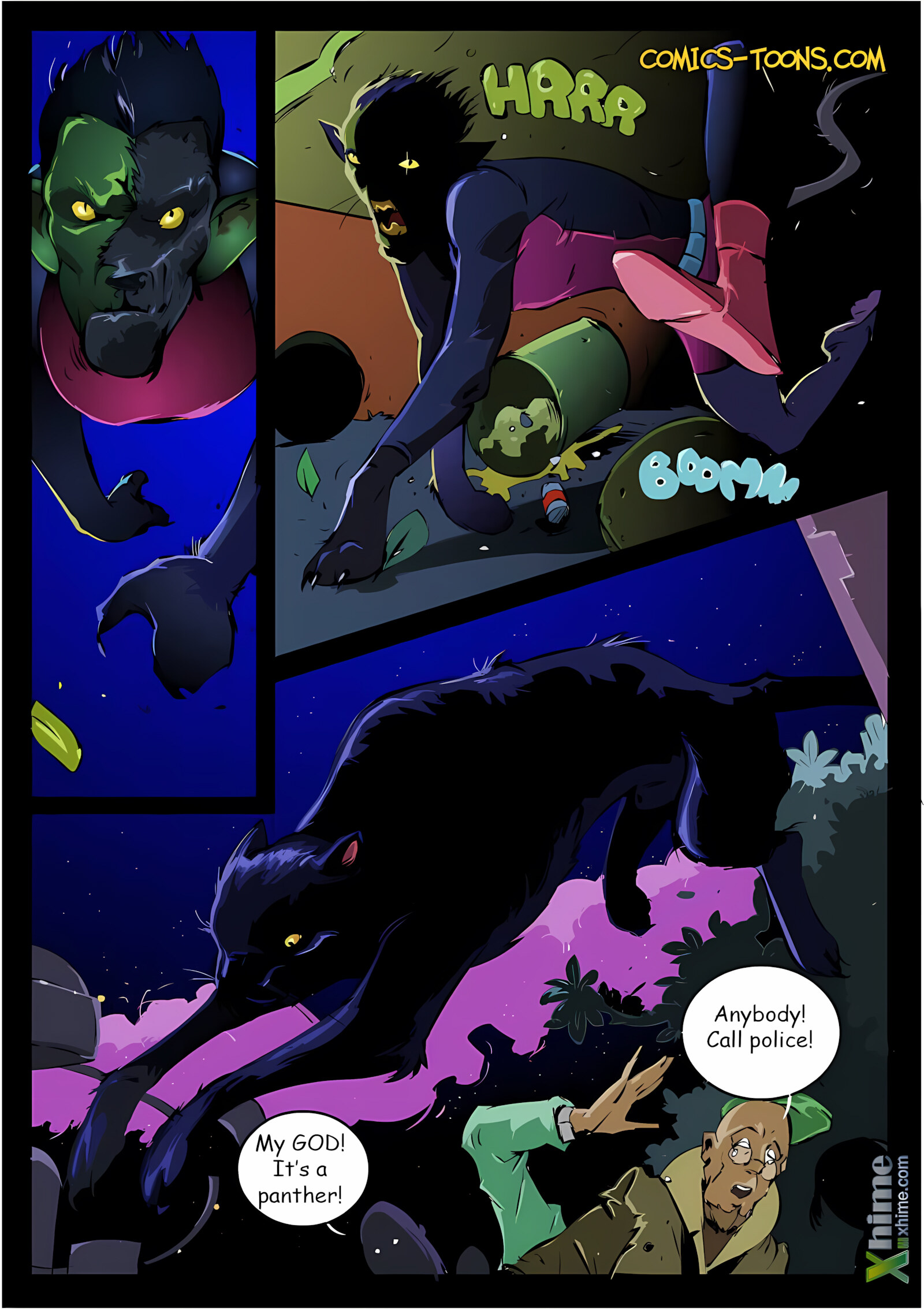 Terra and Beast Boy (Teen Titans) [Okunev], Terra and Beast Boy (Teen Titans), page 5 of 20