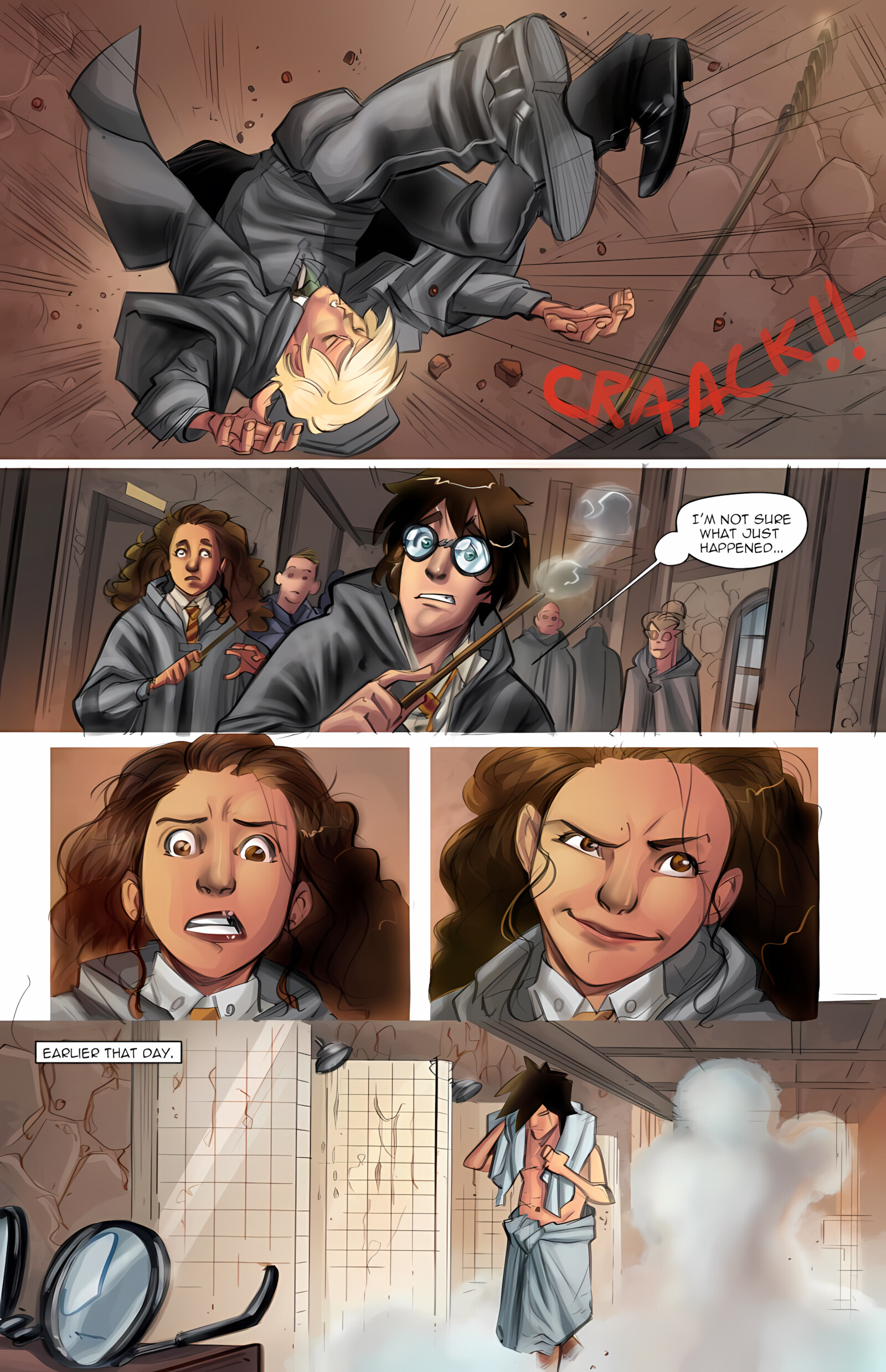 The Harry Potter Experiment [Bayushi], The Harry Potter Experiment 1, page 2 of 9