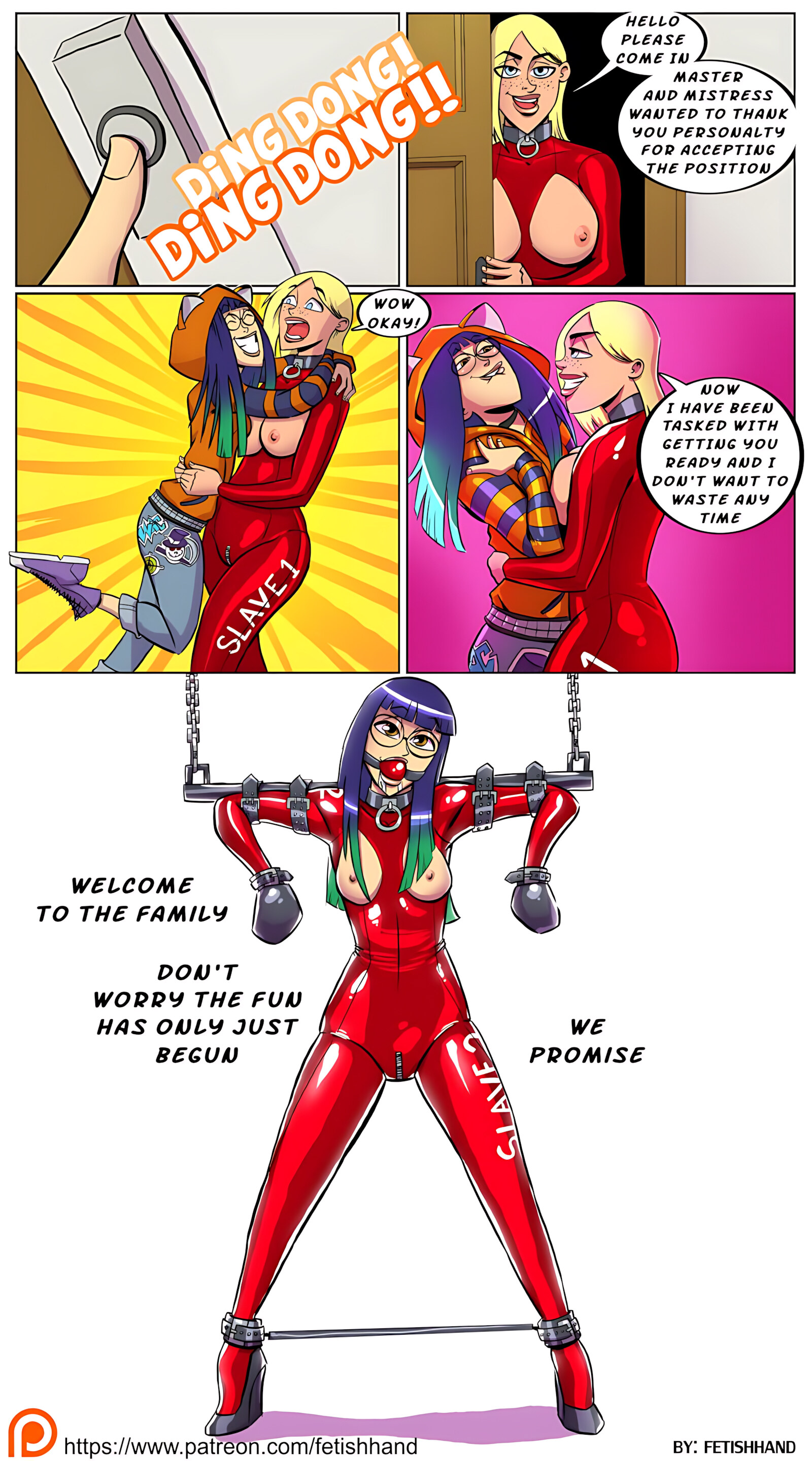 The Latex Couple – The Handover [Fetishhand], The Latex Couple - The Handover, page 11 of 17