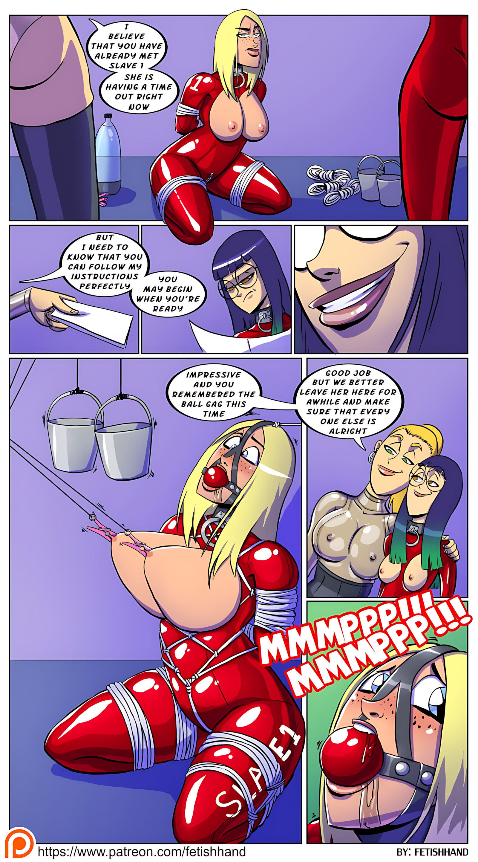 The Latex Couple – The Handover [Fetishhand], The Latex Couple - The Handover, page 14 of 17