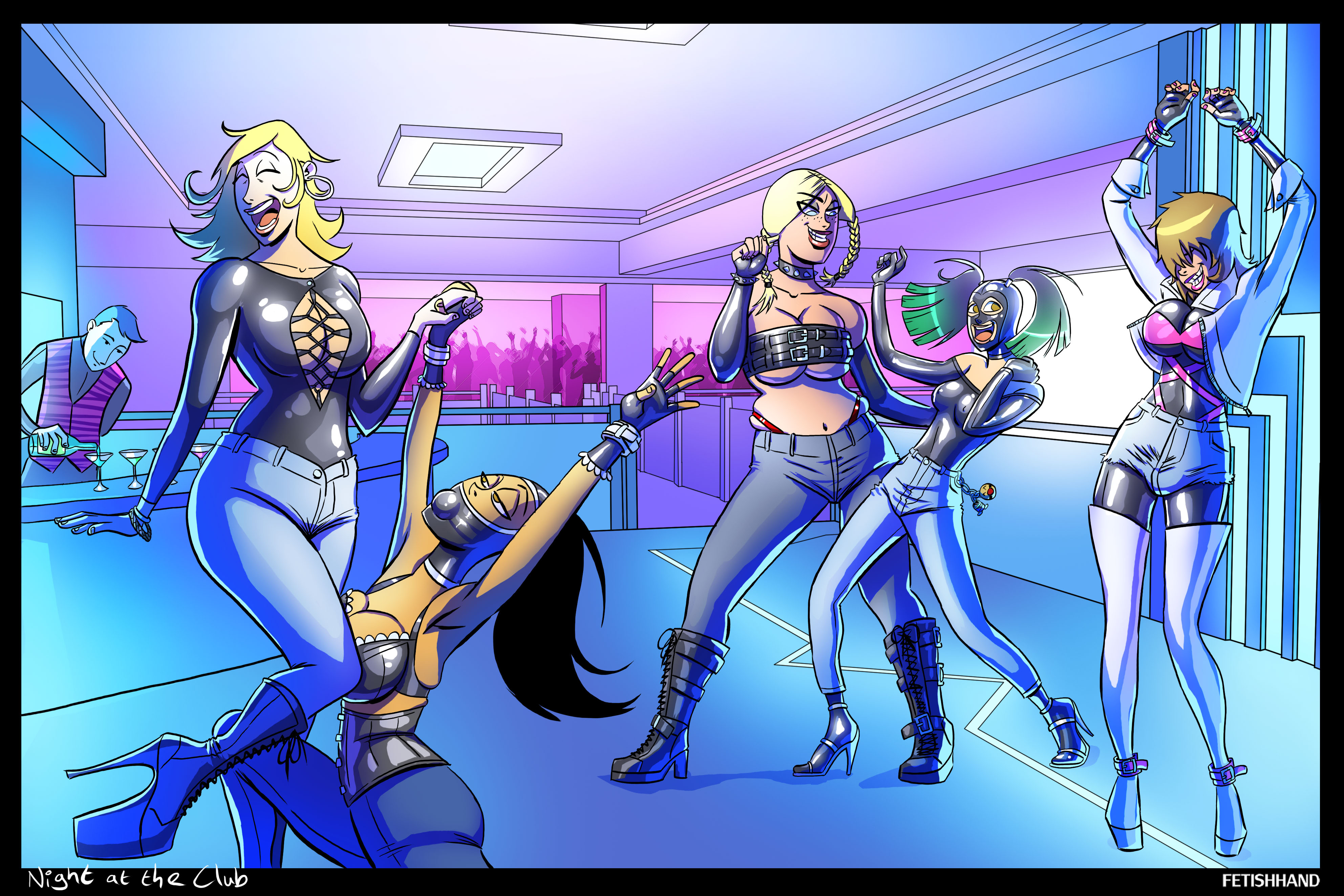 The Latex Couple – The Handover [Fetishhand], The Latex Couple - The Handover, page 16 of 17