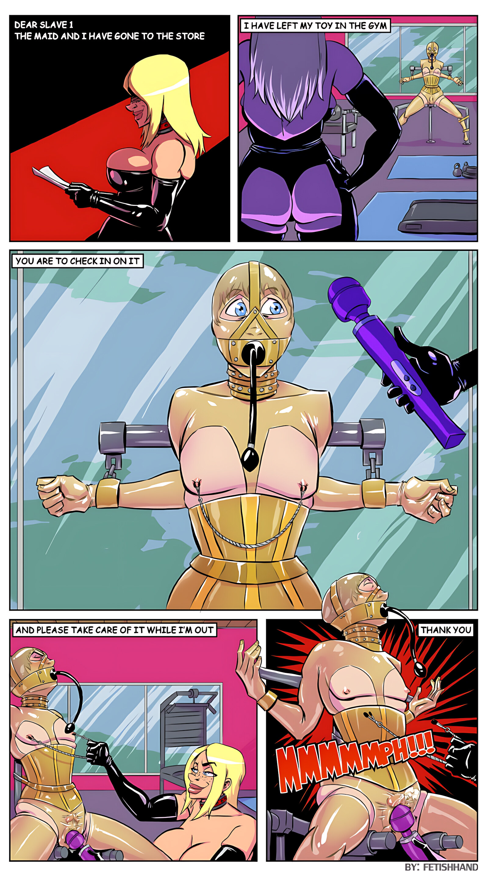 The Latex Couple – The Handover [Fetishhand], The Latex Couple - The Handover, page 3 of 17
