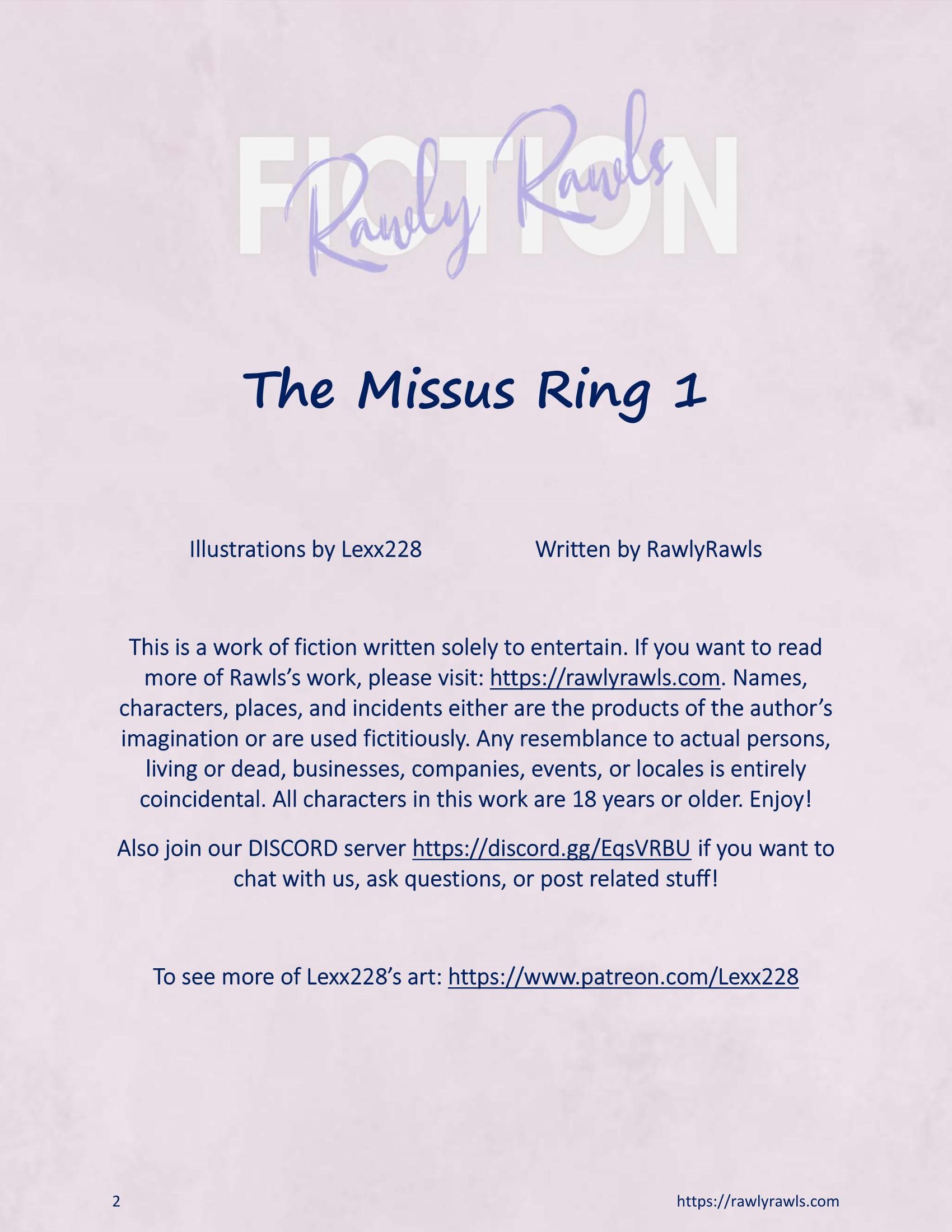The Missus Ring [Lexx228], The Missus Ring 1, page 2 of 8