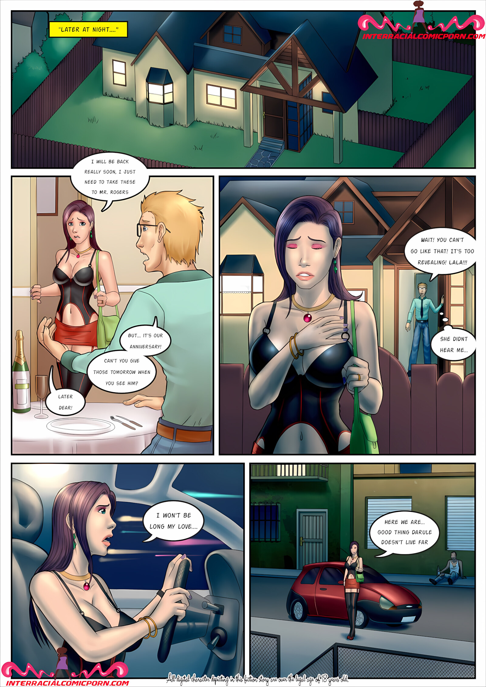 The New Teacher [InterracialComicPorn], The New Teacher 3, page 4 of 12