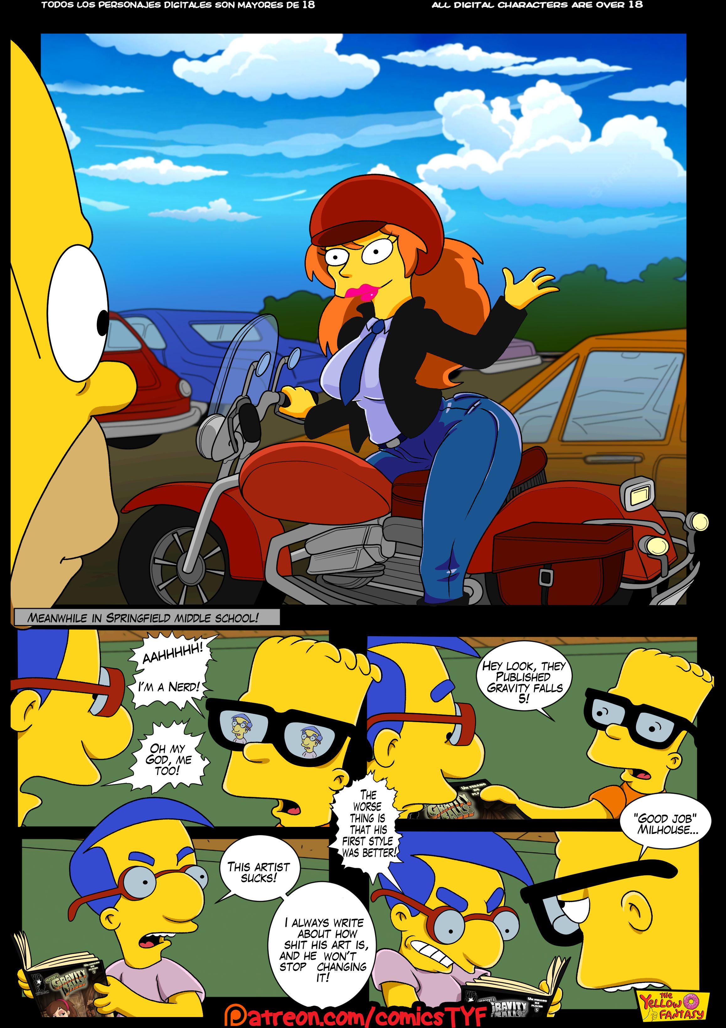 The Yellow Fantasy Series [The Simpsons], Radioactive Love - Chapter 1.5, page 4 of 31