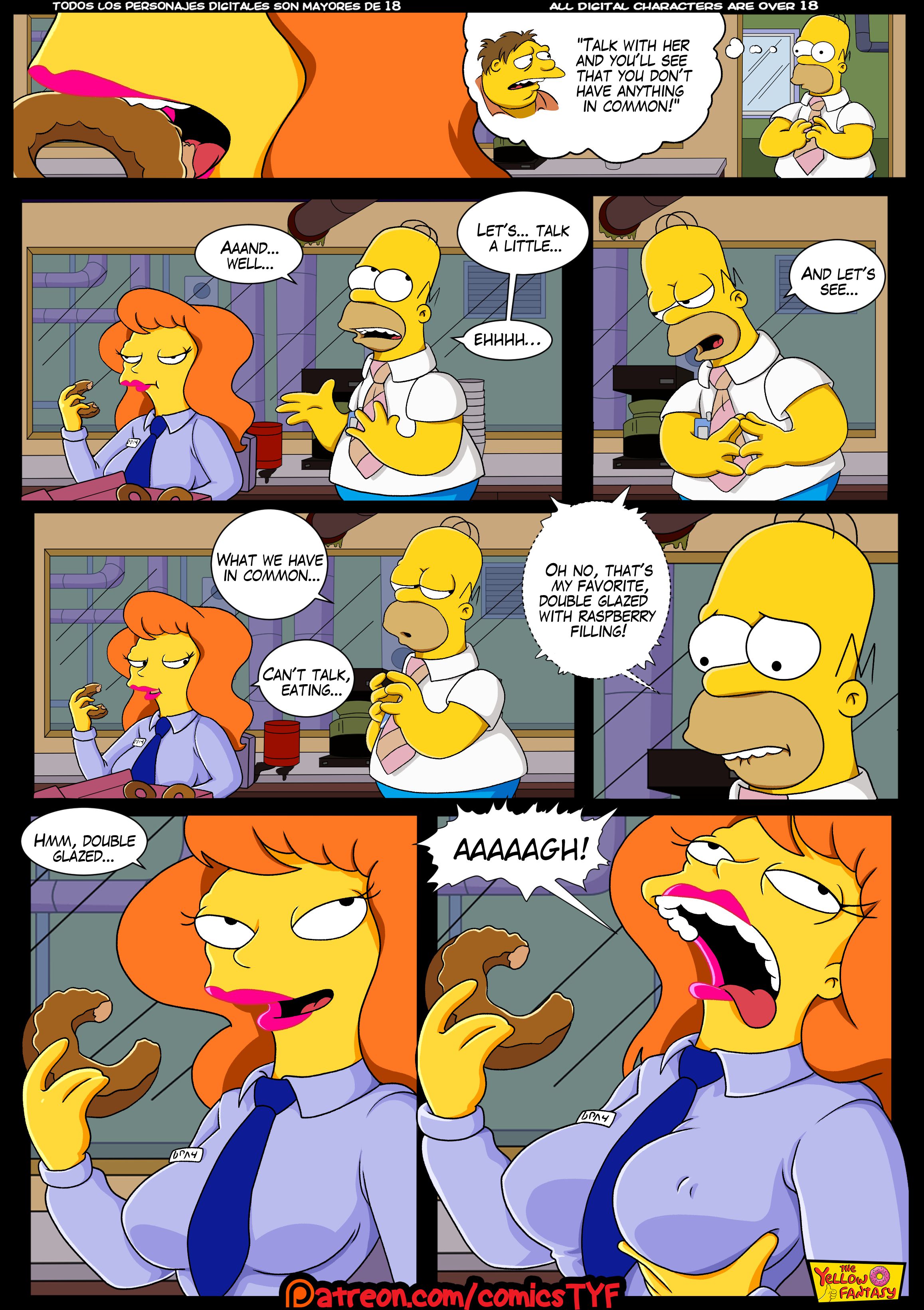 The Yellow Fantasy Series [The Simpsons], Radioactive Love - Chapter 1.5, page 7 of 31