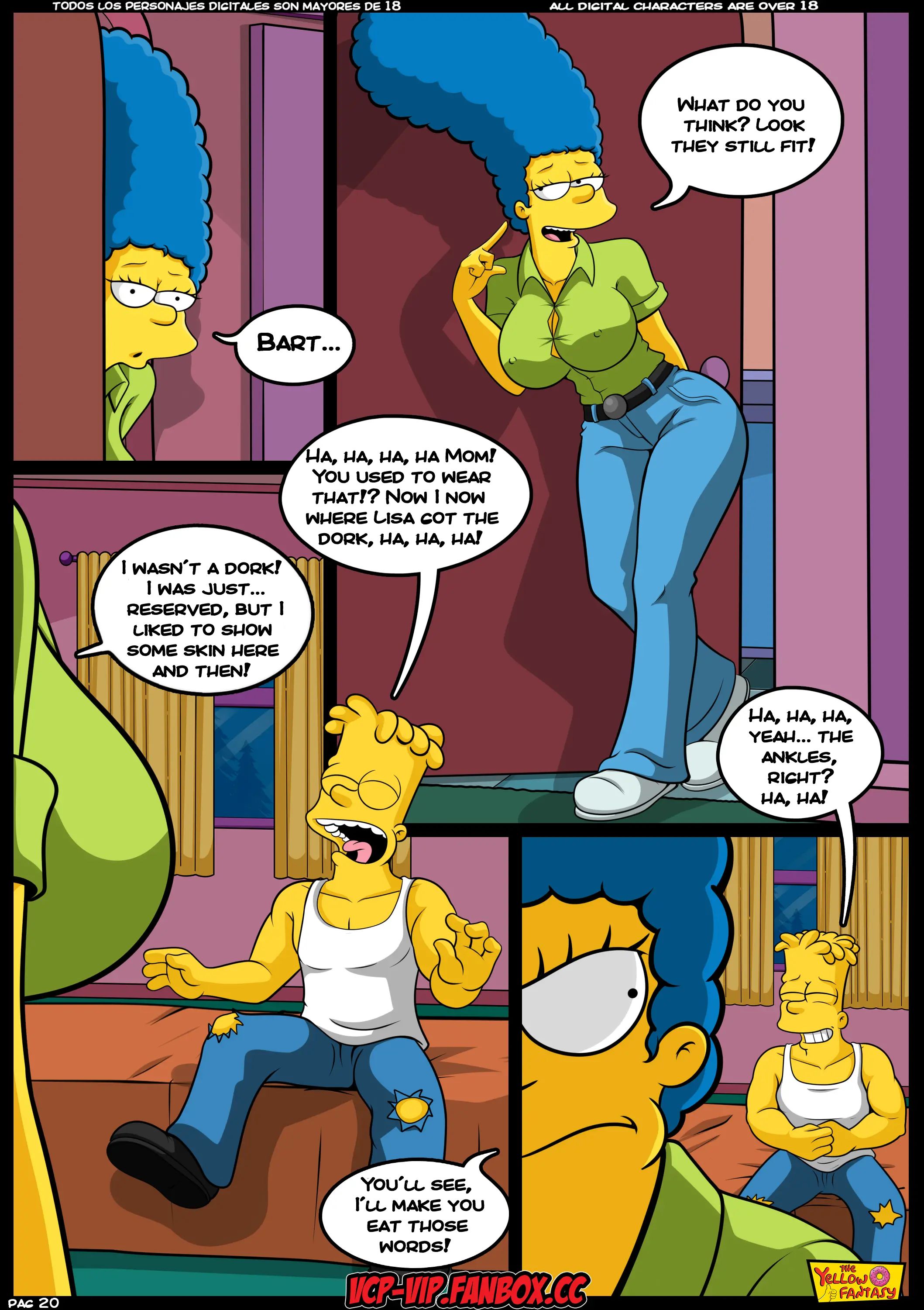 The Yellow Fantasy Series [The Simpsons], From Ten To Twenty Something - Chapter 3, page 13 of 32