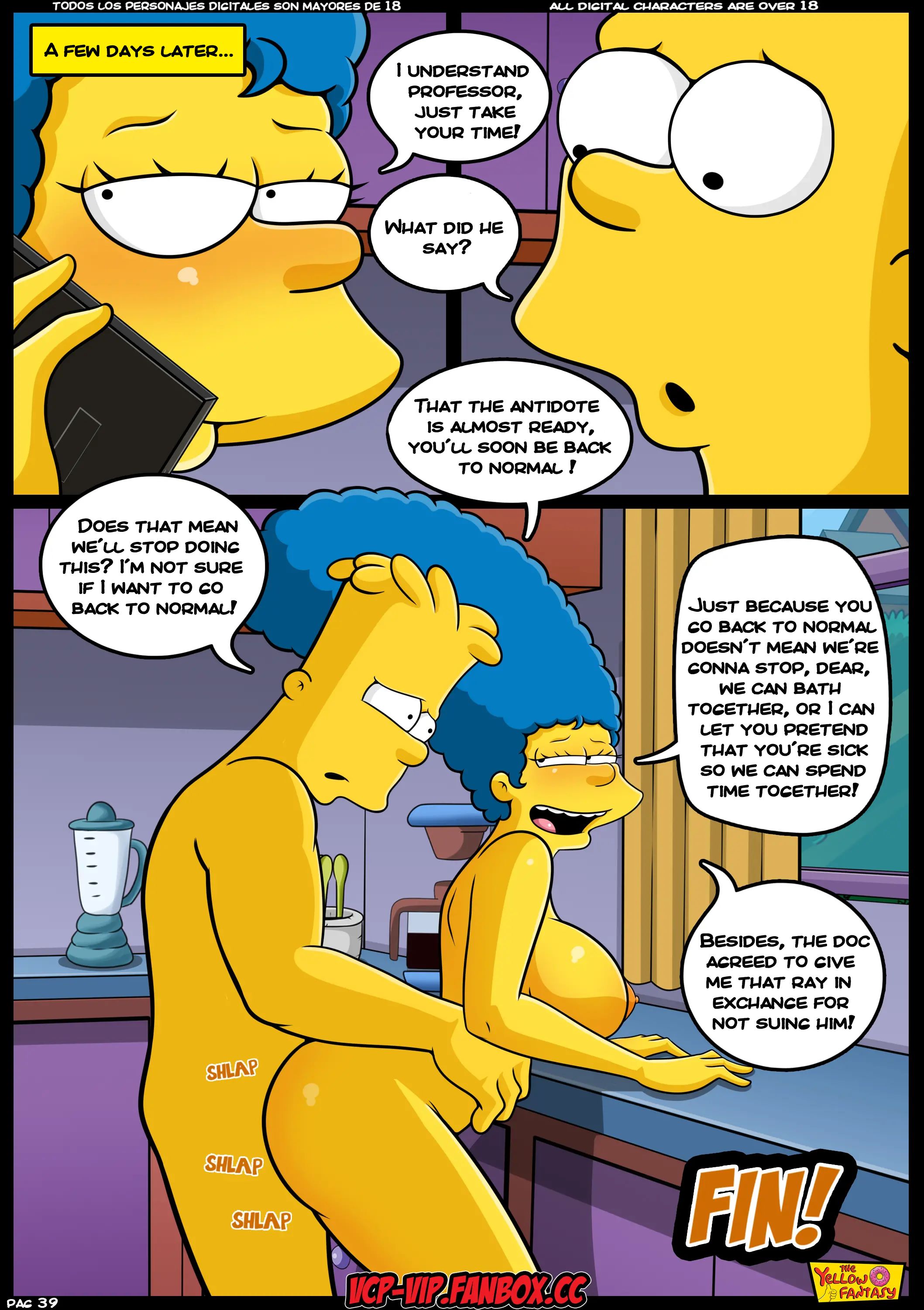 The Yellow Fantasy Series [The Simpsons], From Ten To Twenty Something - Chapter 3, page 32 of 32