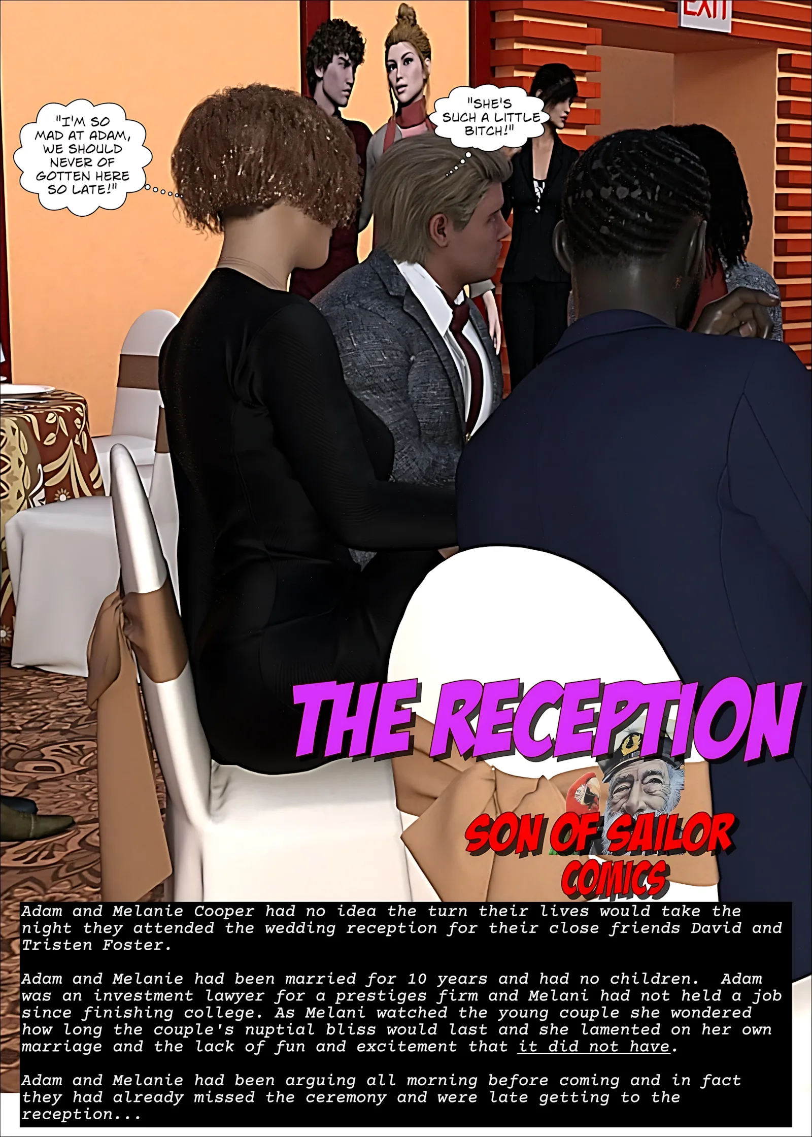 The Reception [SonofSailor], The Reception, page 1 of 11