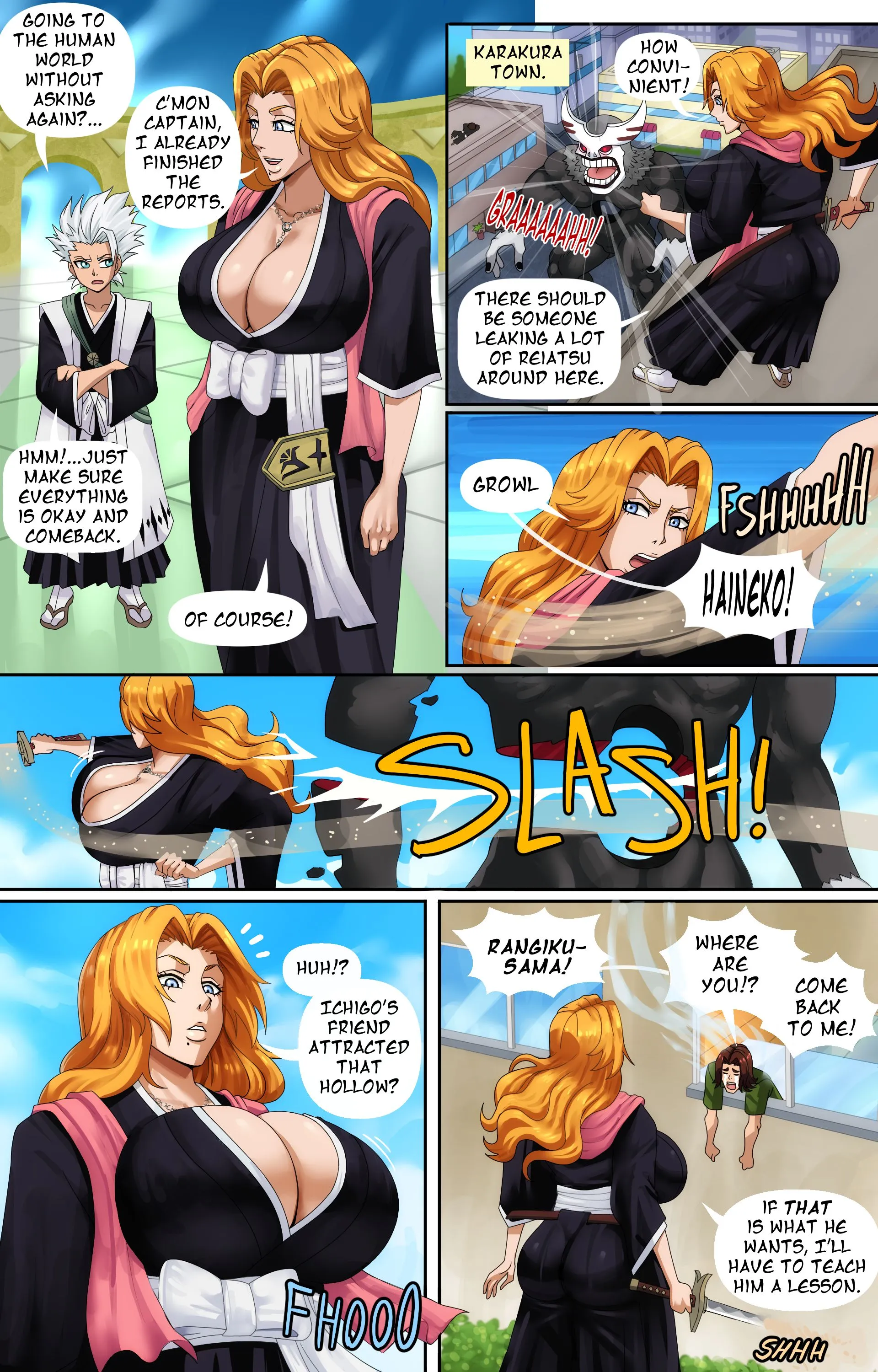 Back From Pleasure (Bleach), 2 . Back From Pleasure - Chapter 2 [Pink Pawg], page 2 of 47