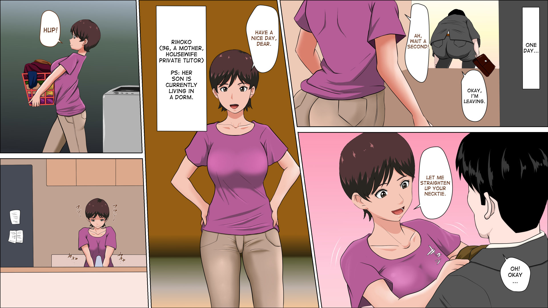 This Hot Housemom Is A Careless Teacher In The Best Way [Almarosso], This Hot Housemom Is A Careless Teacher In The Best Way, page 2 of 32