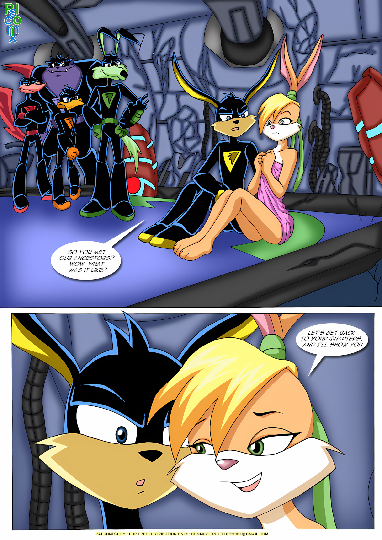 Time-Crossed Bunnies [Palcomix], Time-Crossed Bunnies, page 14 of 15