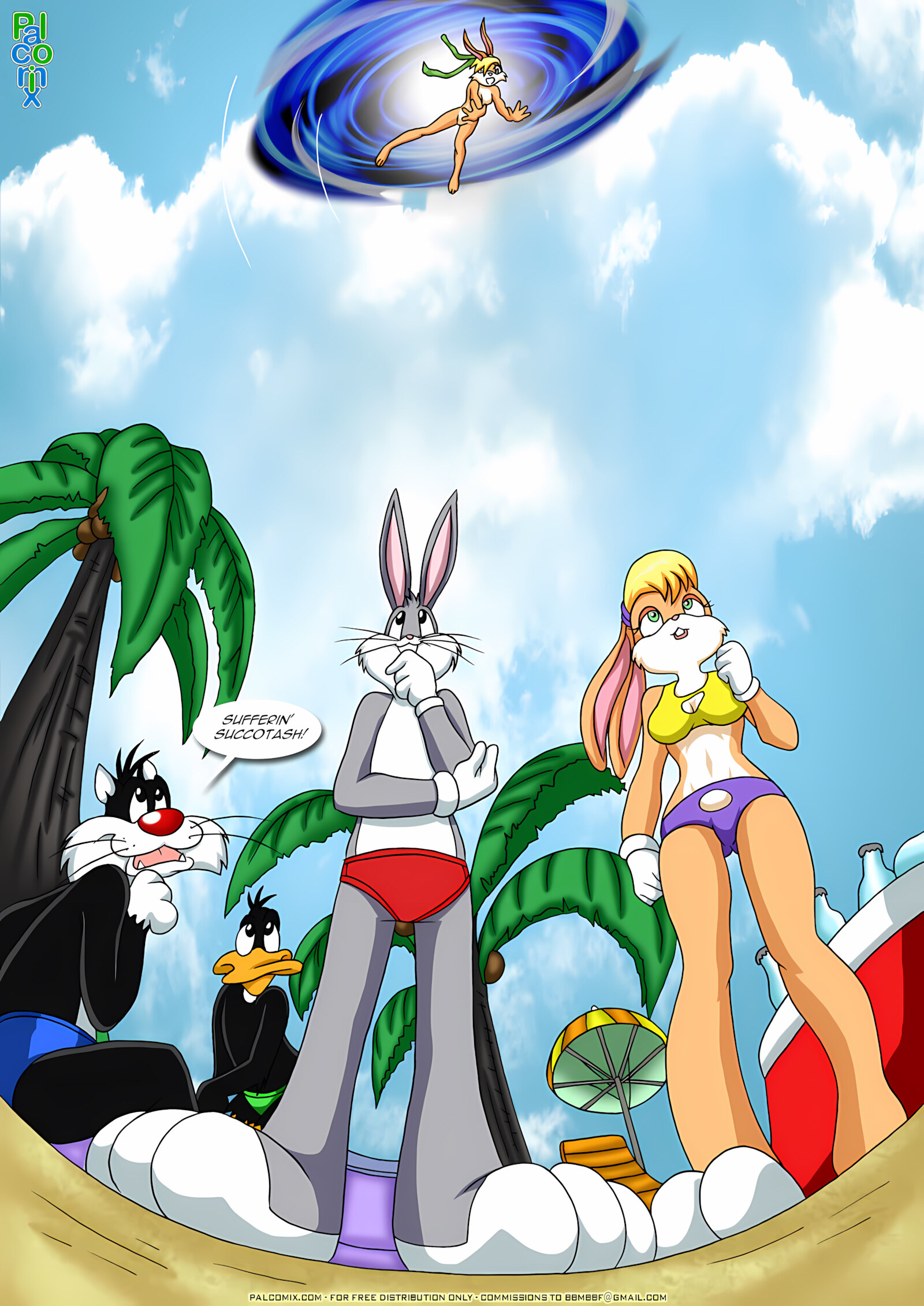 Time-Crossed Bunnies [Palcomix], Time-Crossed Bunnies, page 4 of 15