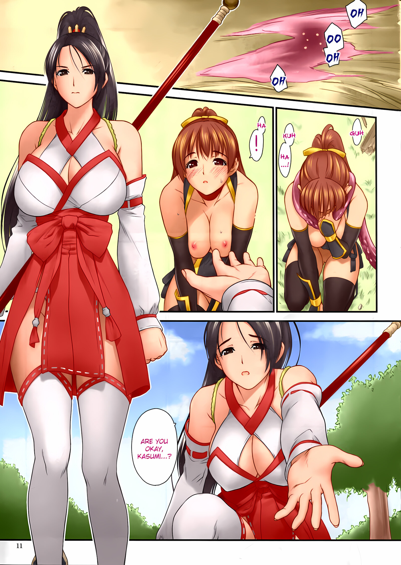Toukiden Maki no Ni (Dead or Alive) [Iruma Kamiri], Toukiden Maki no Ni (Dead or Alive), page 9 of 66
