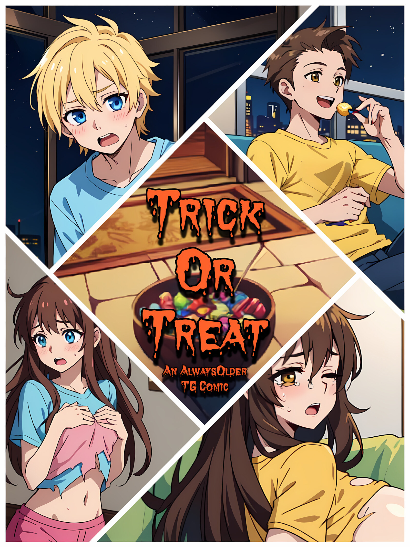 Trick or Treat [AlwaysOlder], Trick or Treat, page 1 of 102