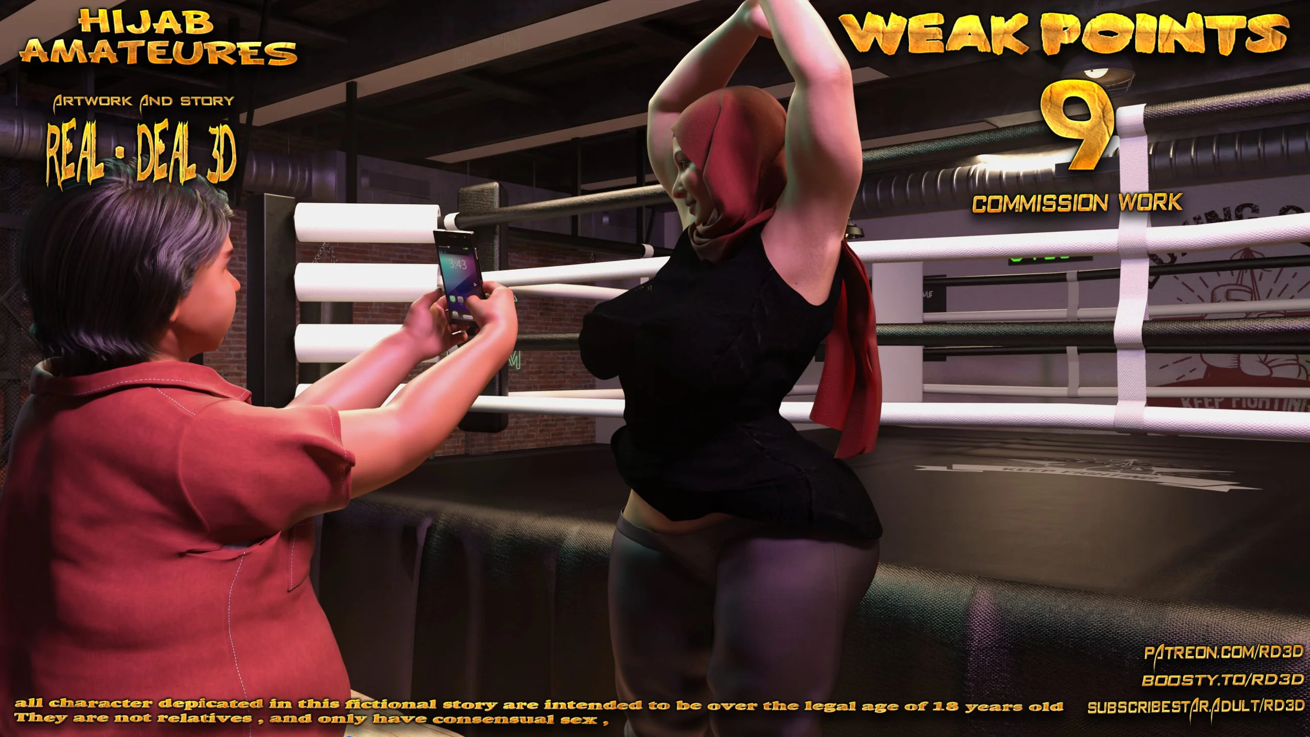 Weak Points [Real-Deal 3D], 8. Weak Points 09 - [Real-Deal 3D], page 1 of 29