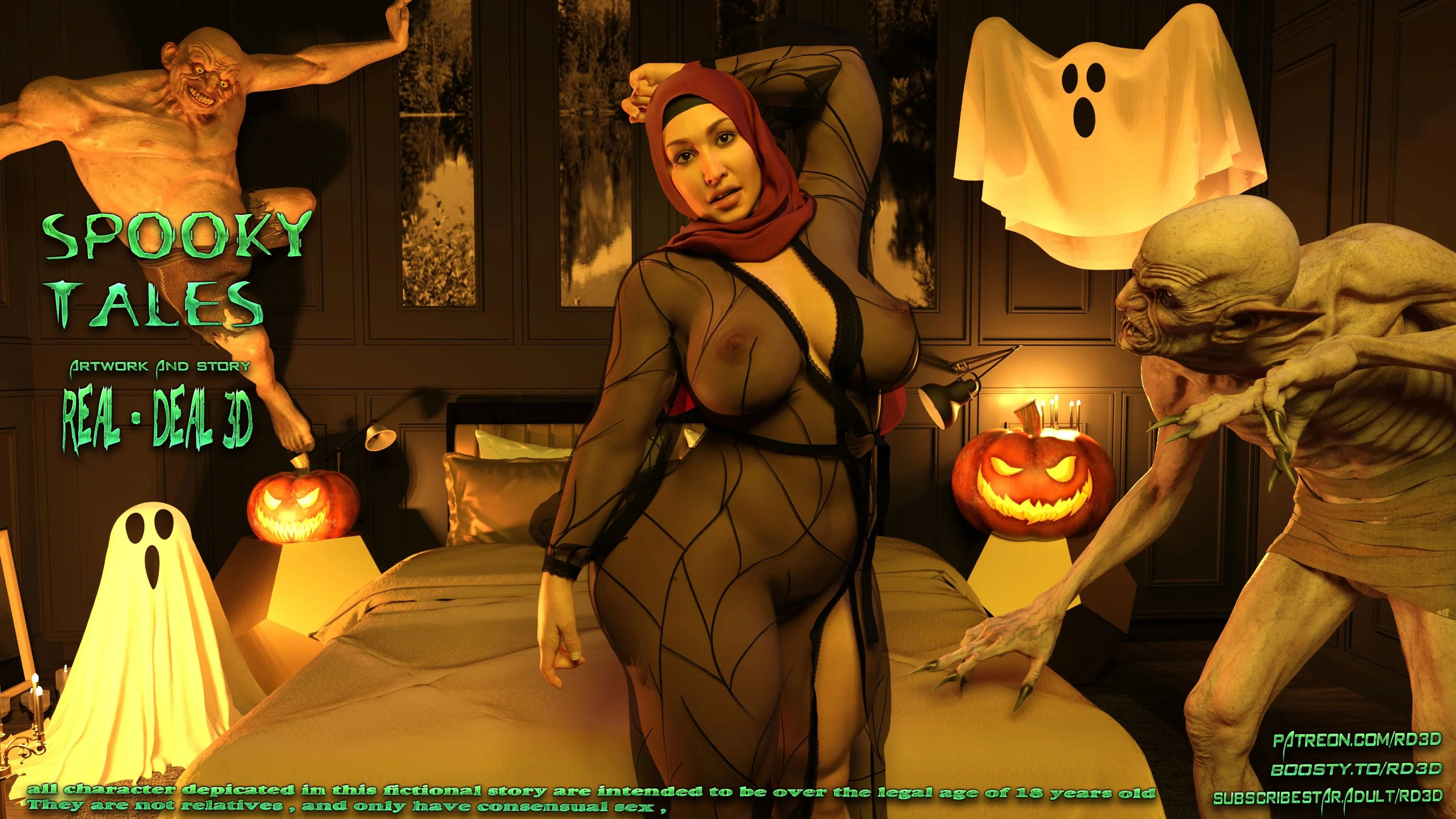 Weak Points [Real-Deal 3D], 3. Spooky Tales - [Real-Deal 3D], page 1 of 16
