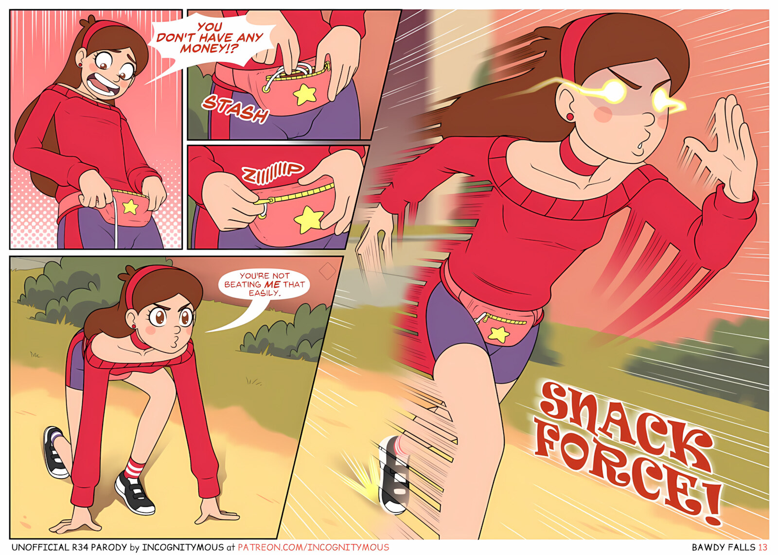 Bawdy Falls [Incognitymous], Bawdy Falls 1, page 14 of 62