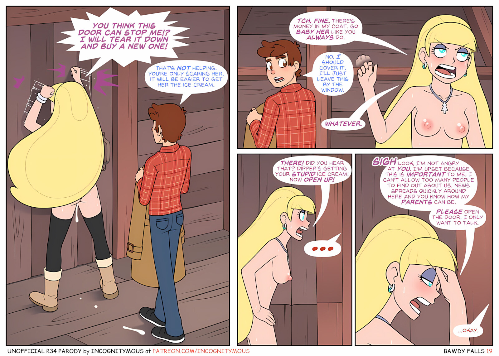 Bawdy Falls [Incognitymous], Bawdy Falls 1, page 20 of 62