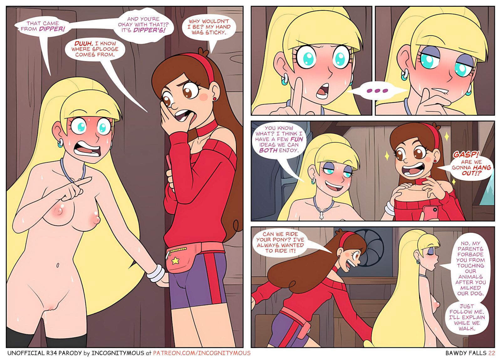 Bawdy Falls [Incognitymous], Bawdy Falls 1, page 23 of 62