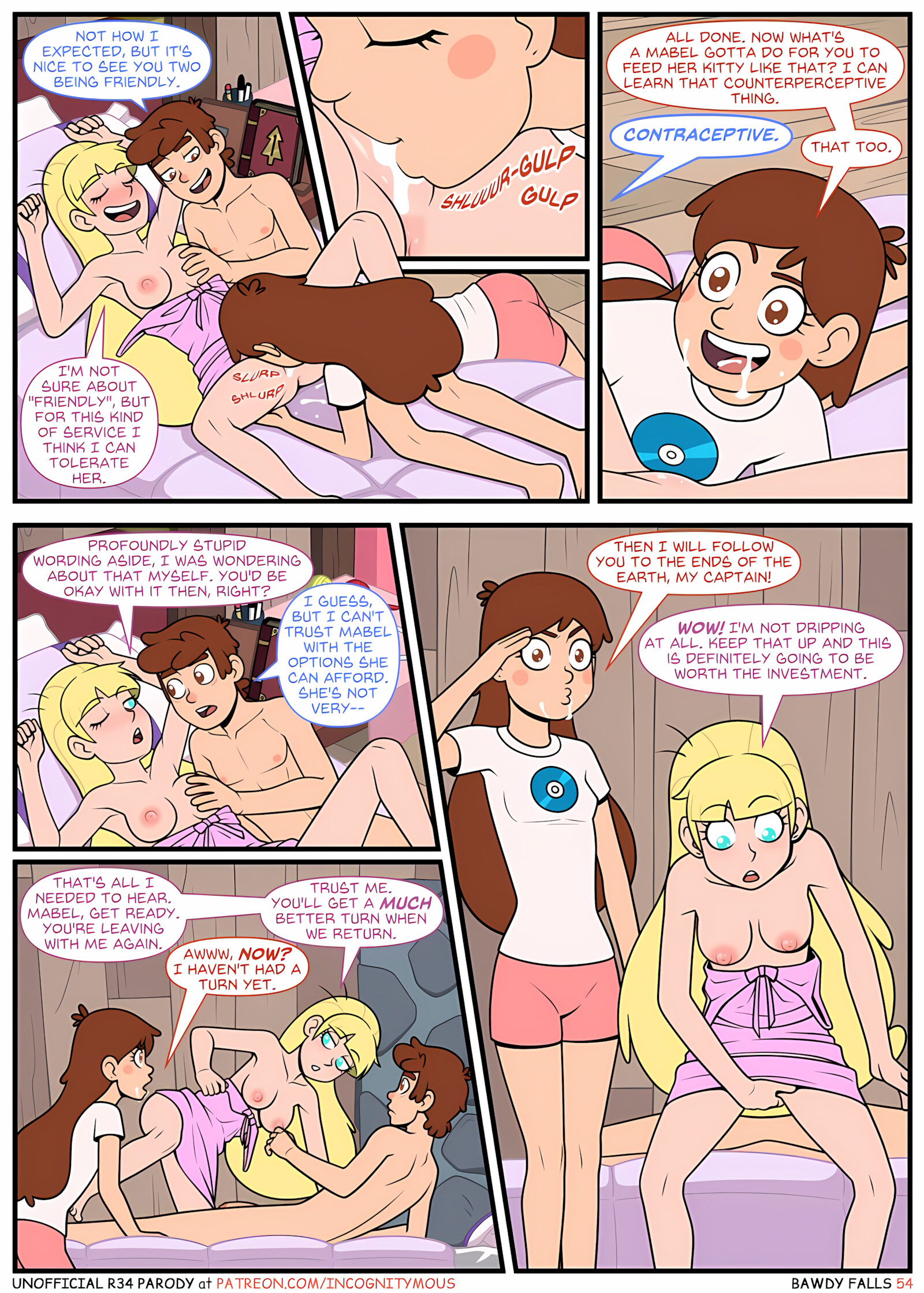 Bawdy Falls [Incognitymous], Bawdy Falls 1, page 55 of 62