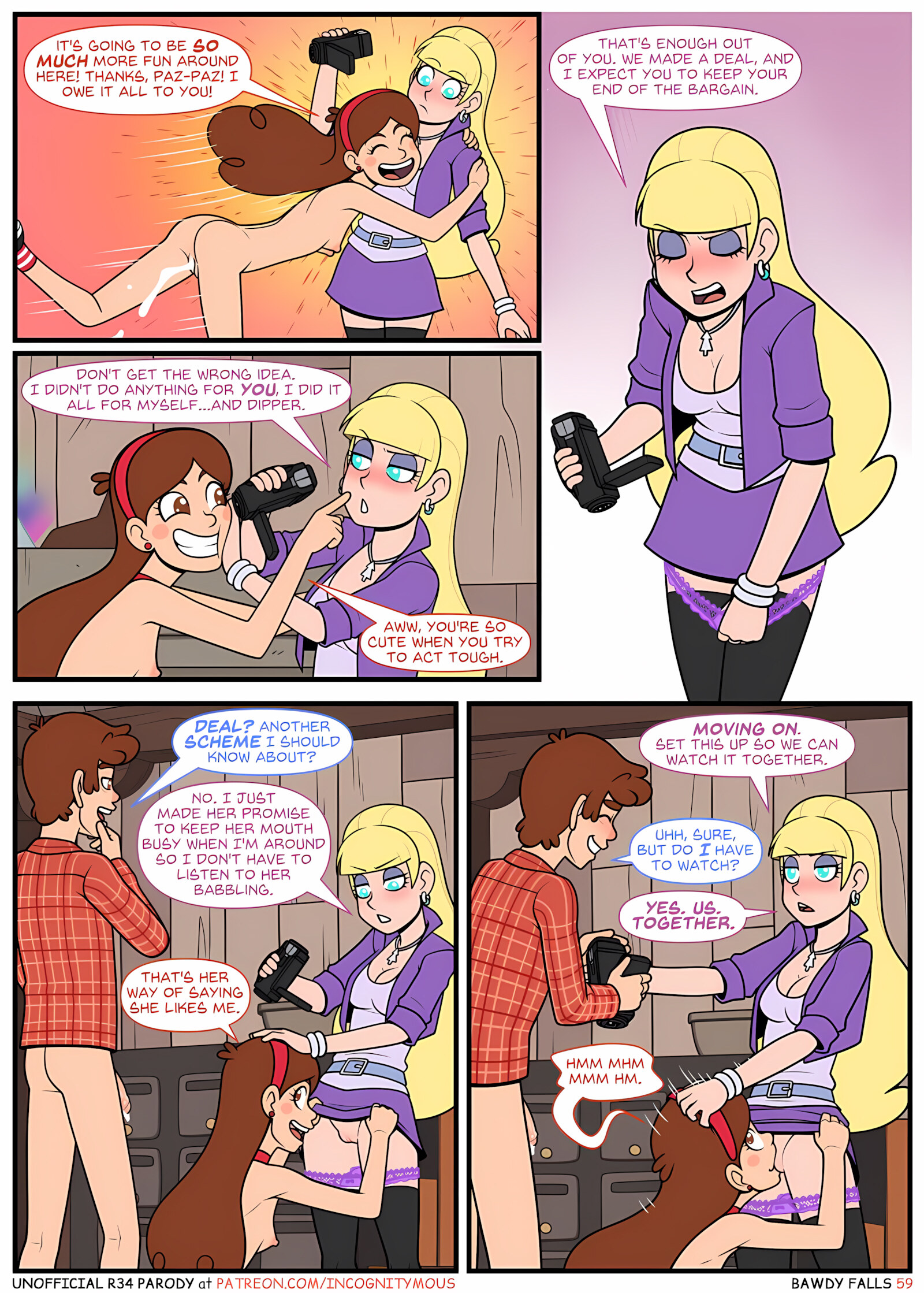 Bawdy Falls [Incognitymous], Bawdy Falls 1, page 60 of 62
