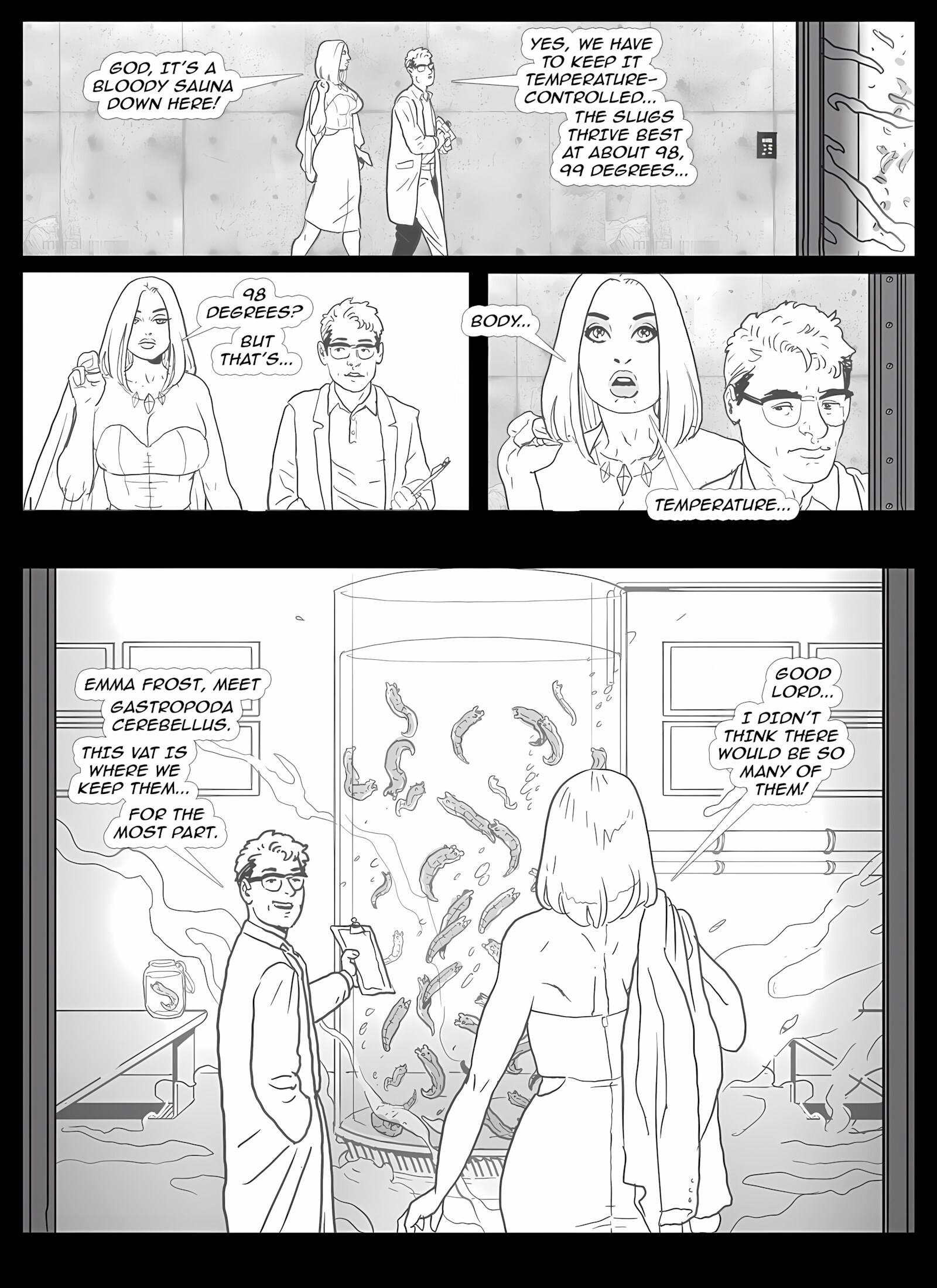 Women of Marvel- The Brain Worms [Pegasus], Women of Marvel- The Brain Worms, page 5 of 23