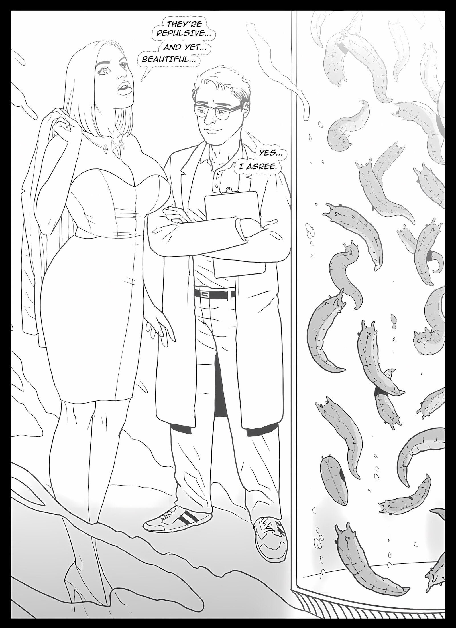 Women of Marvel- The Brain Worms [Pegasus], Women of Marvel- The Brain Worms, page 6 of 23