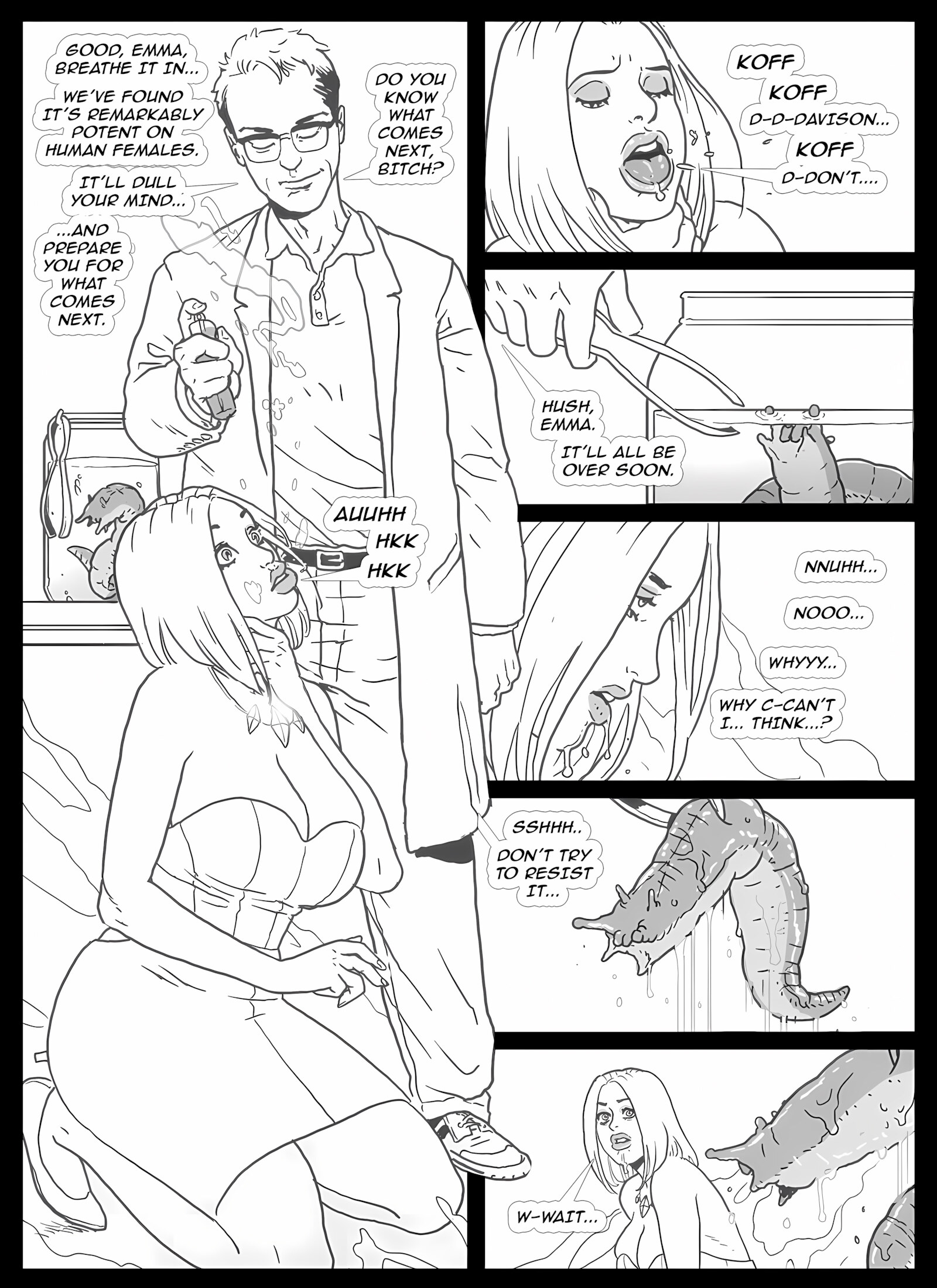 Women of Marvel- The Brain Worms [Pegasus], Women of Marvel- The Brain Worms, page 8 of 23