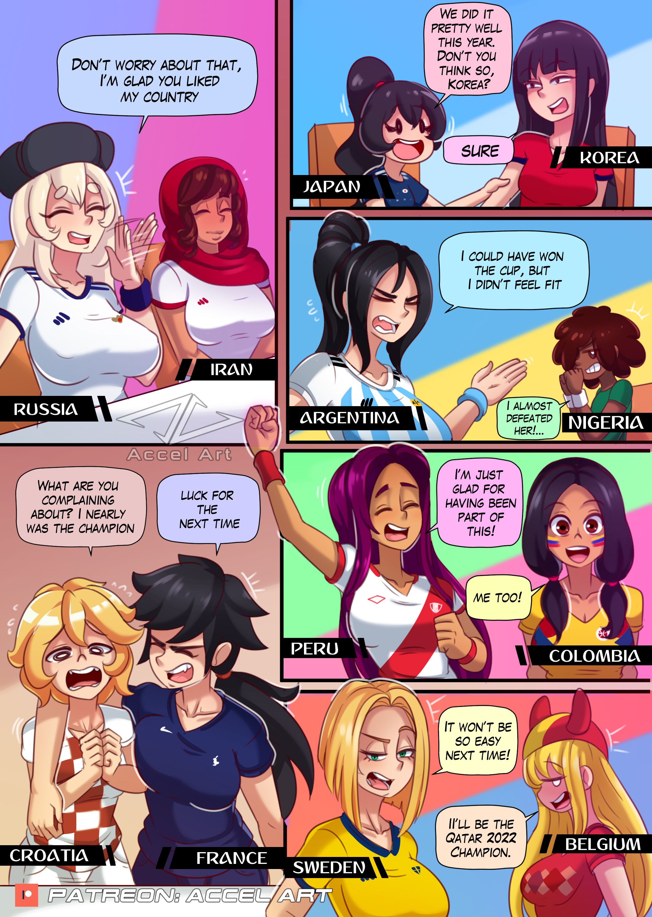 World Cup Girls [Accel Art], World Cup Girls, page 4 of 23