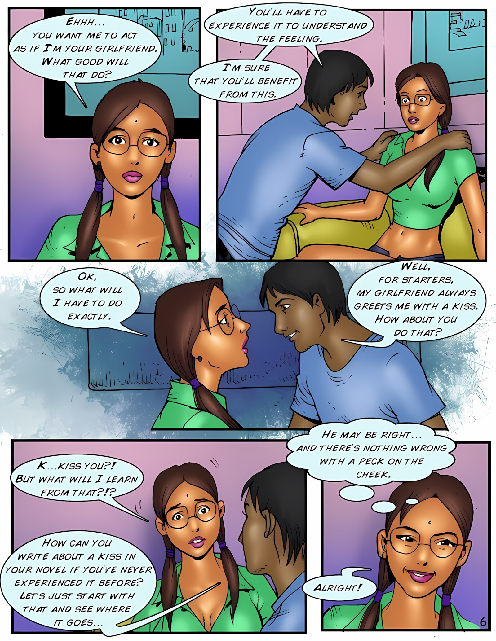 XXX Apartments [Kirtu], XXX Apartments - The Cure for Writers Block - Chapter 10, page 7 of 31