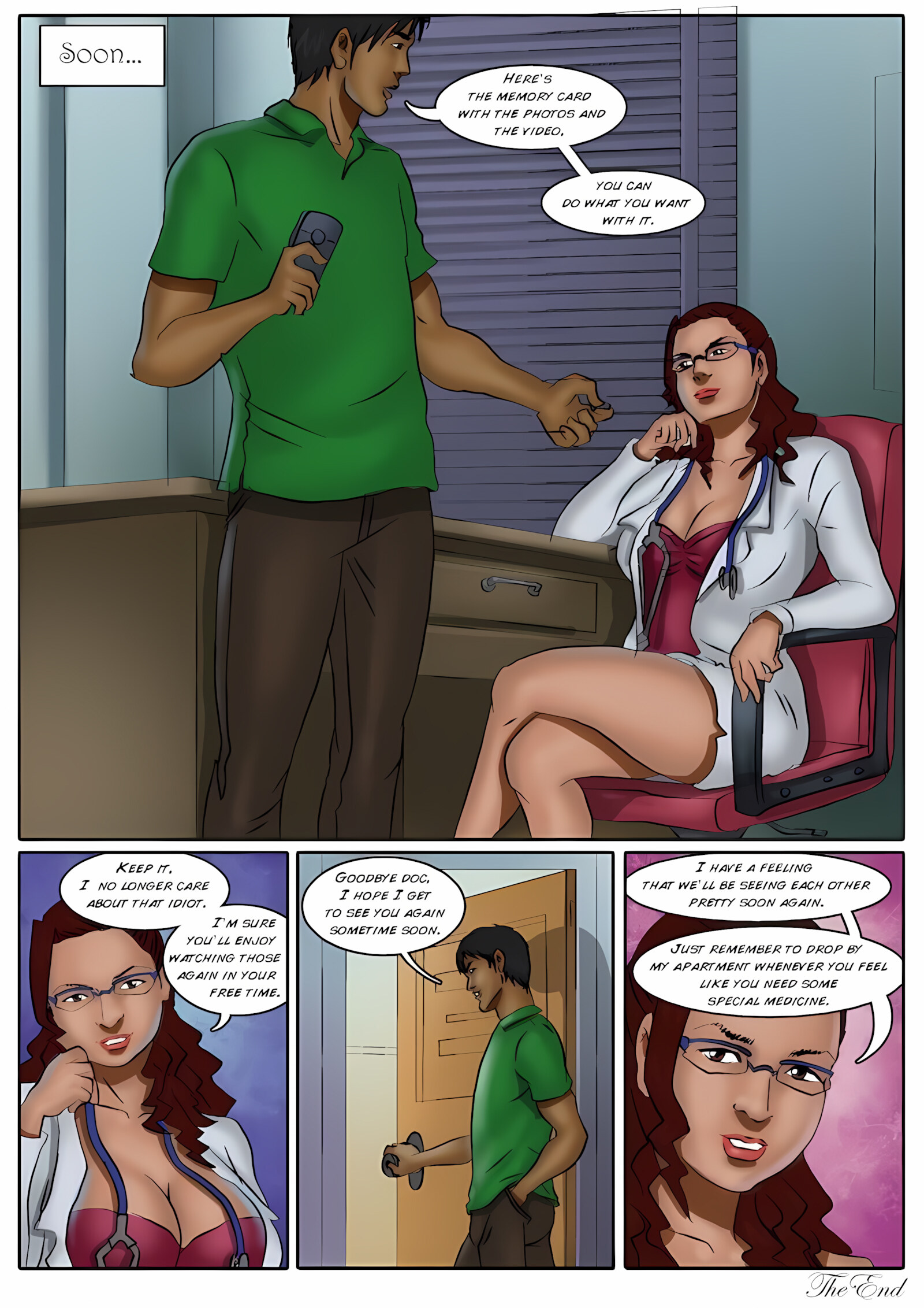 XXX Apartments [Kirtu], XXX Apartments - The Doctor’s Visit Never Felt So Good - Chapter 9, page 30 of 30