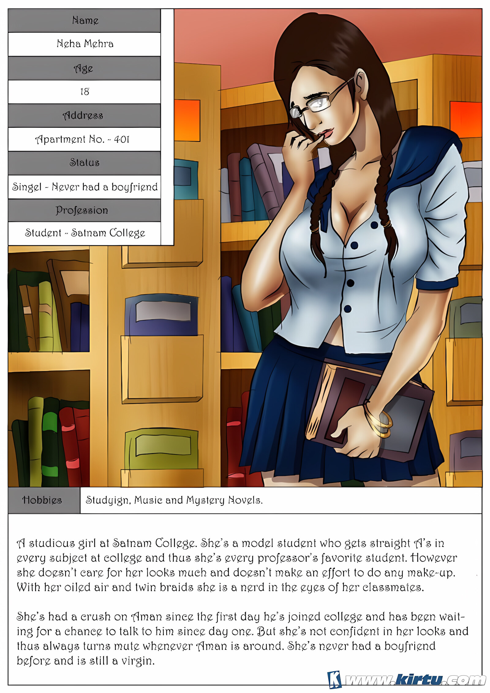 XXX Apartments [Kirtu], XXX Apartments - The Girl Next Door - Chapter 6, page 2 of 32