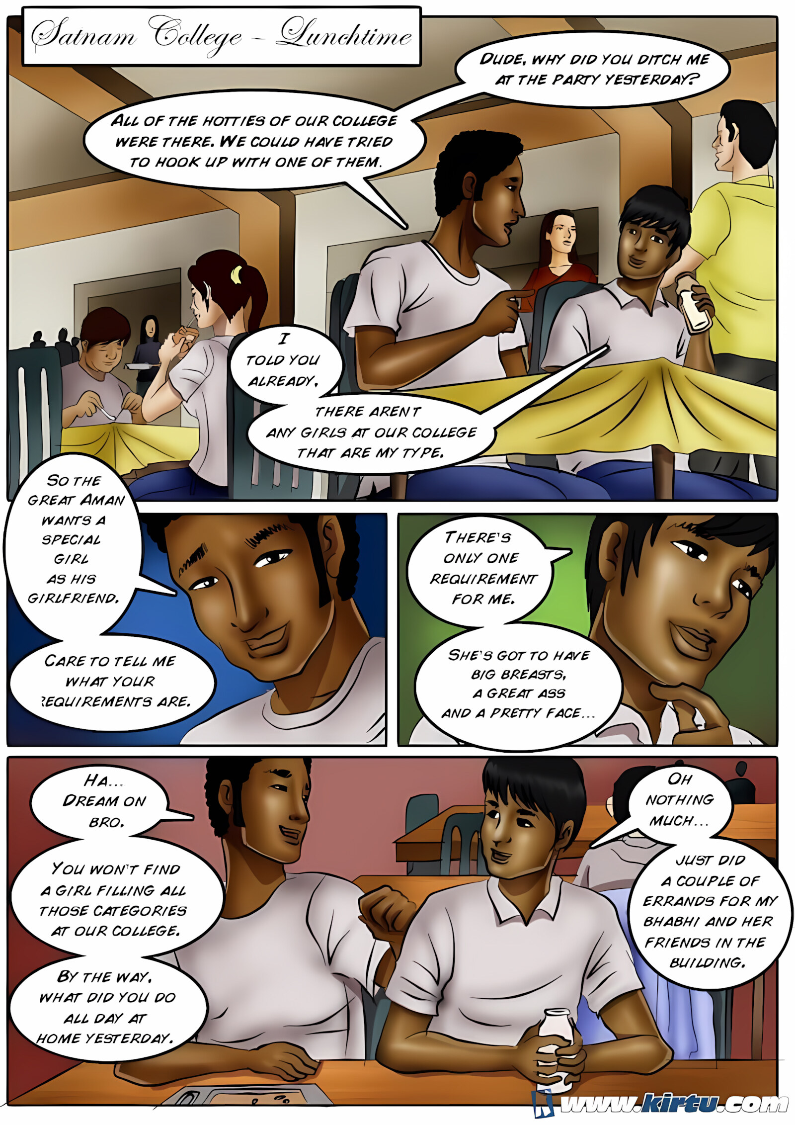 XXX Apartments [Kirtu], XXX Apartments - The Girl Next Door - Chapter 6, page 3 of 32