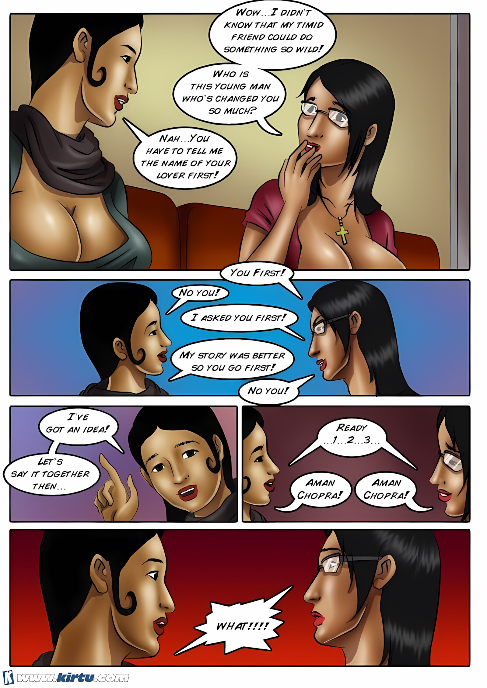 XXX Apartments [Kirtu], XXX Apartments - Best Friends Share Everything! - Chapter 4, page 19 of 42