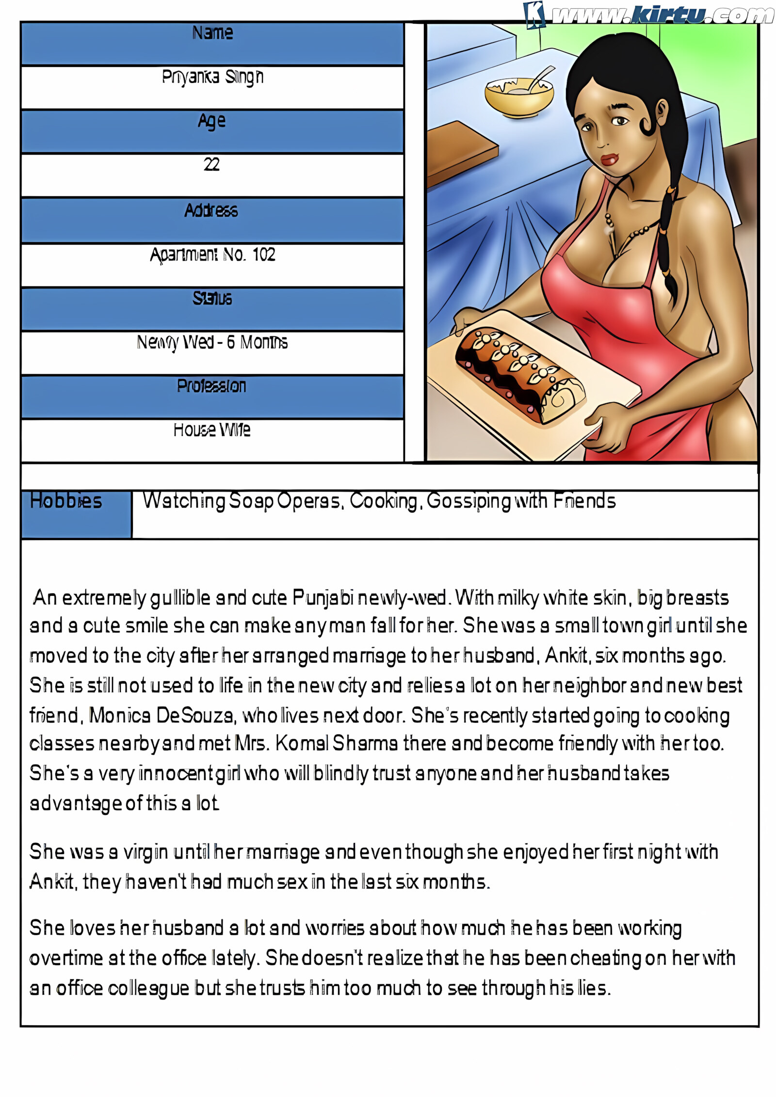 XXX Apartments [Kirtu], XXX Apartments - Bridal Training for the New Wife - Chapter 3, page 2 of 32