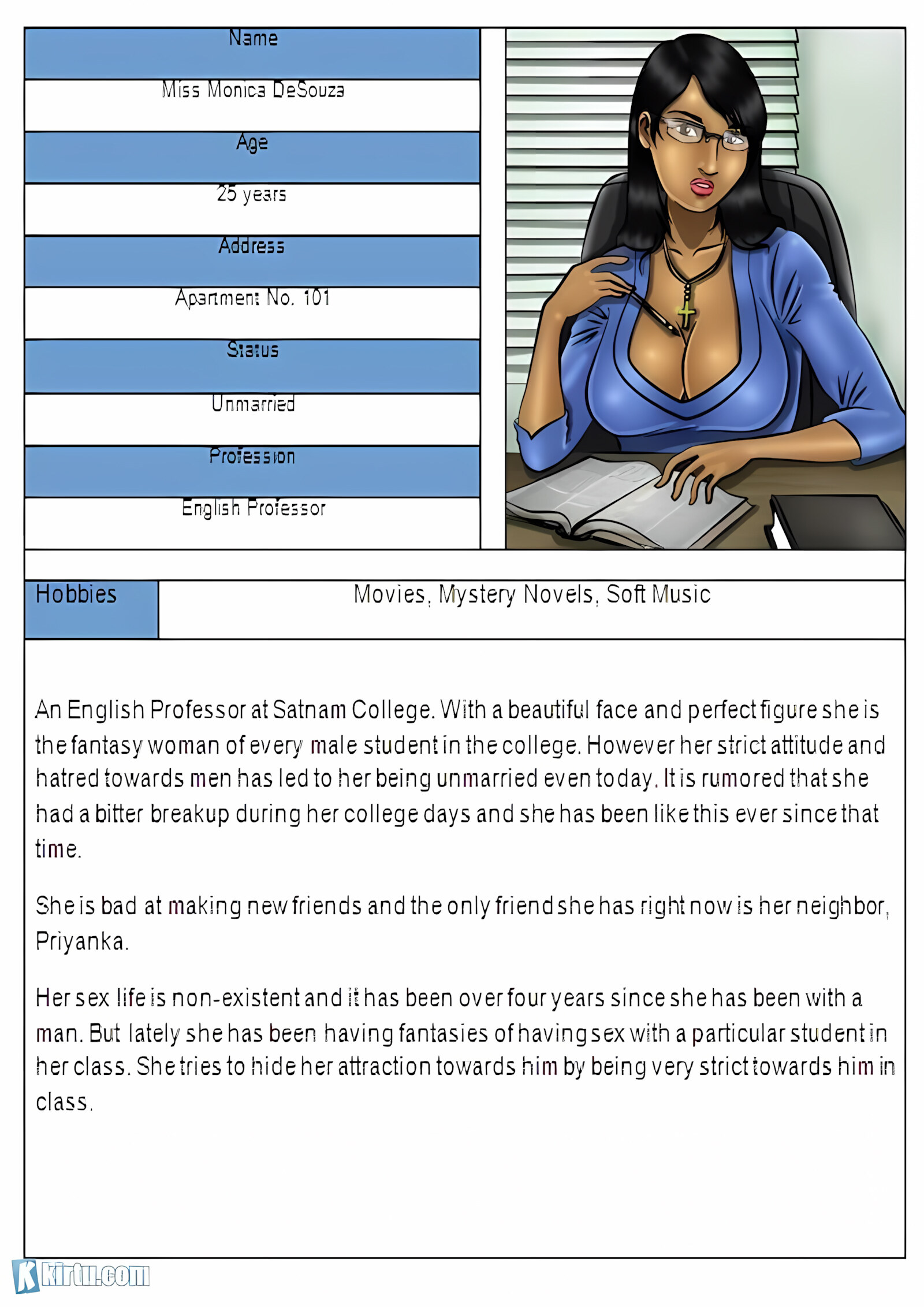 XXX Apartments [Kirtu], XXX Apartments - Teaching the Teacher a Lesson… - Chapter 2, page 2 of 32